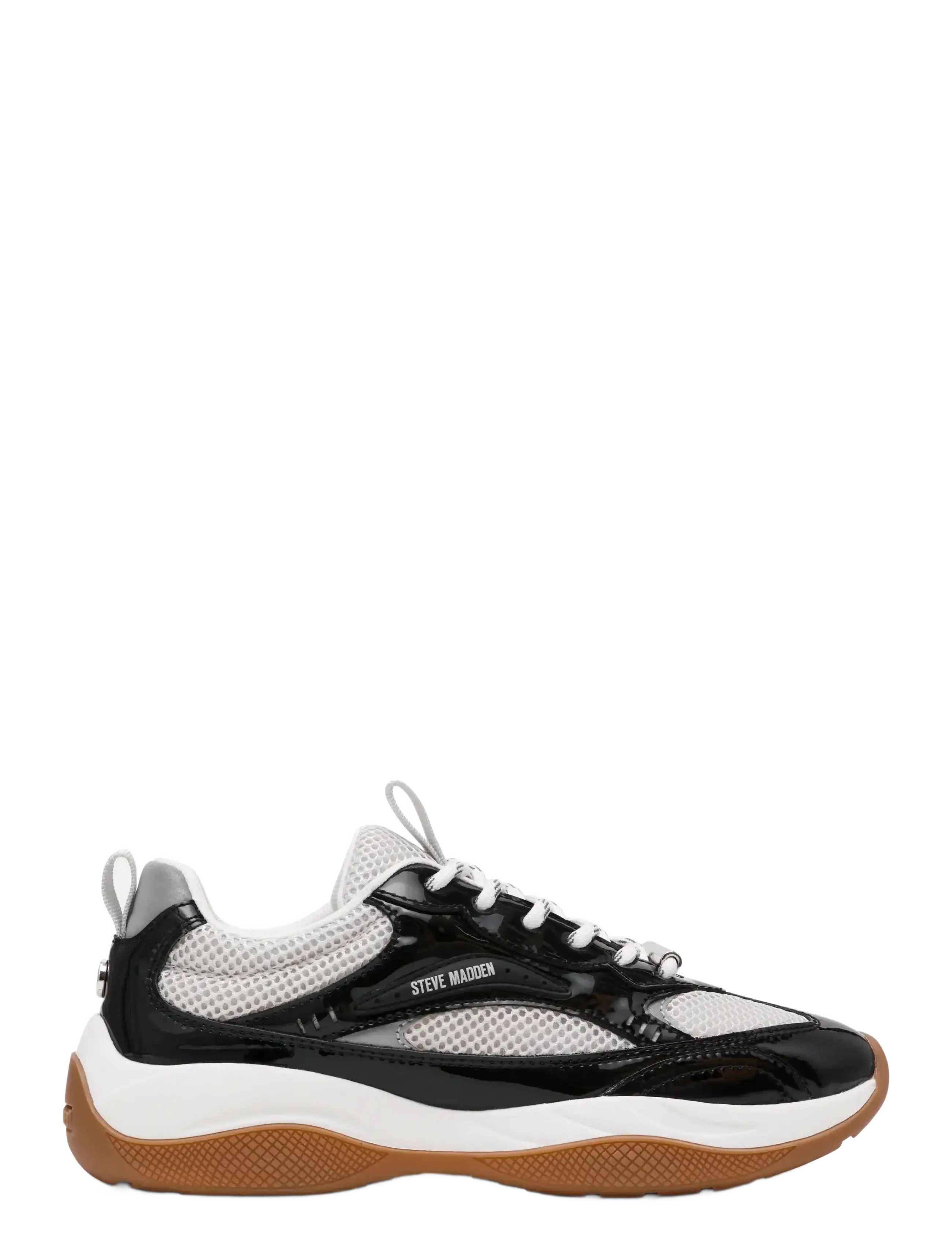 Steve Madden Premio-E - Vabaajajalatsid - BLK PATENT / black