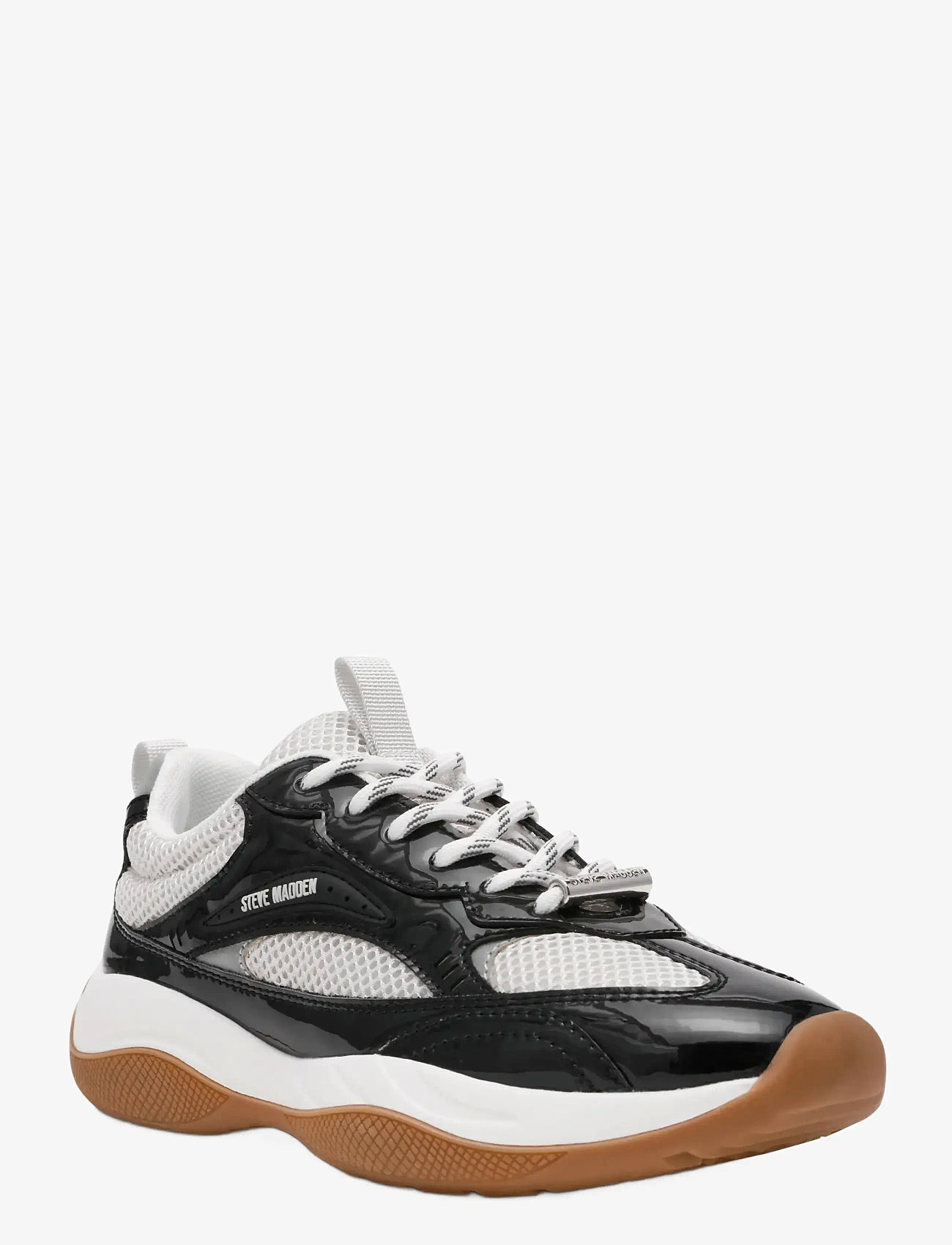 Steve Madden - Premio-E - chunky sneakers - blk patent - 1