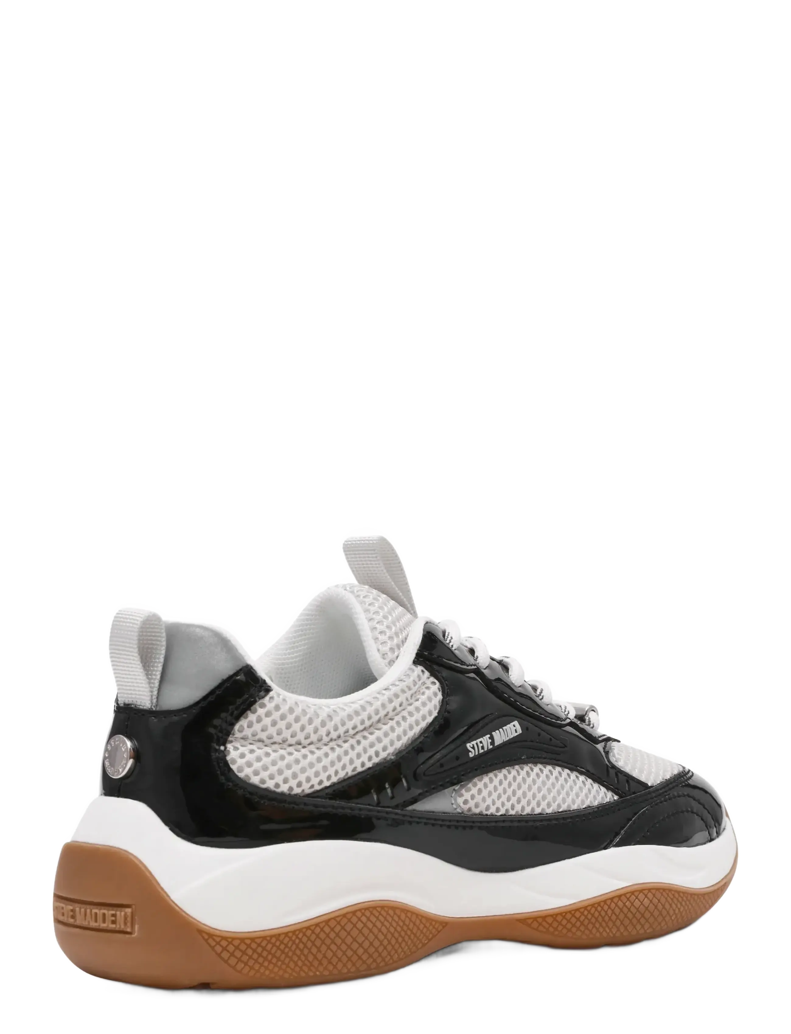 Steve Madden - Premio-E - chunky sneakers - blk patent - 2