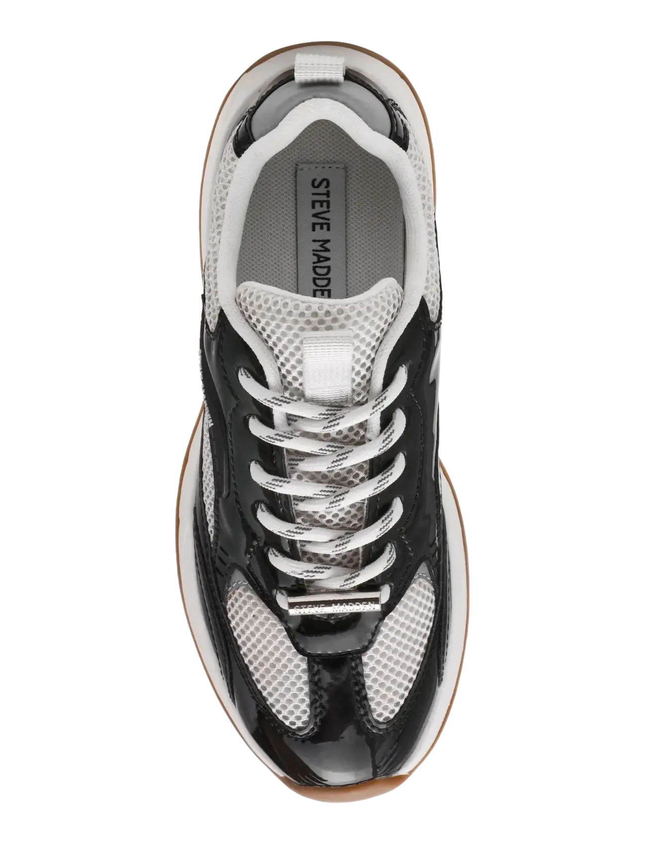 Steve Madden - Premio-E - chunky sneakers - blk patent - 5
