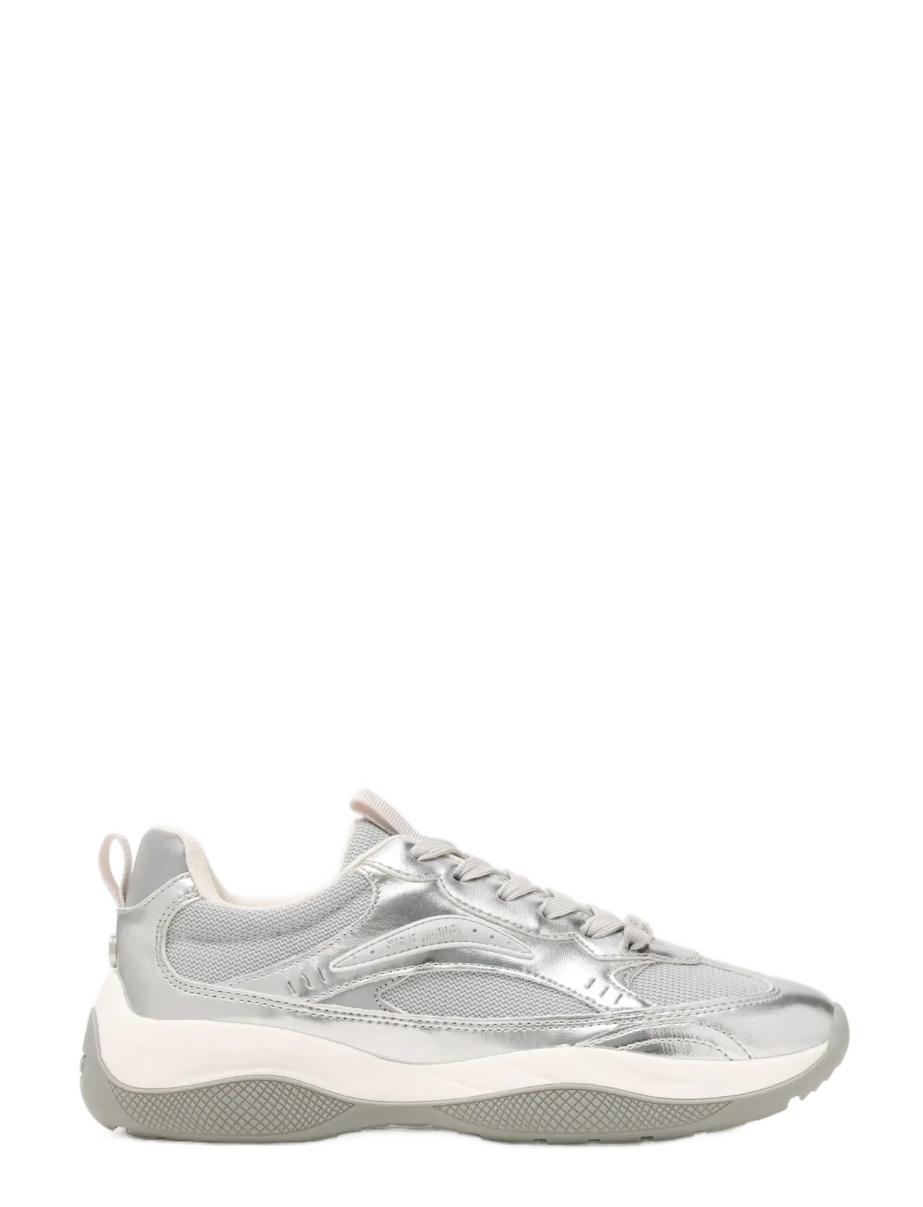 Steve Madden Premio-E, 40, Silver, Sneakers > Chunky Sneakers, Dame