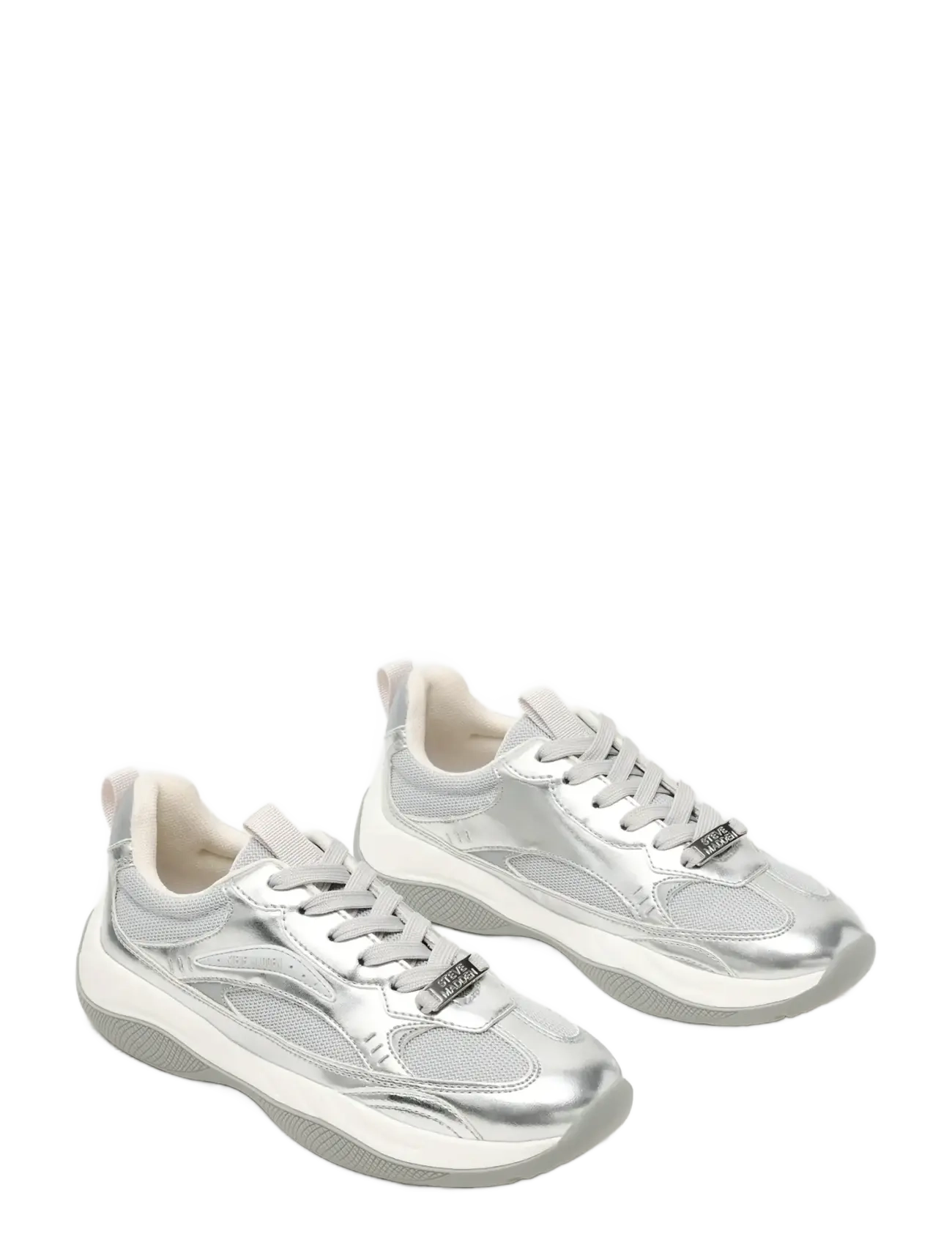Steve Madden - Premio-E - chunky sneakers - silver - 1