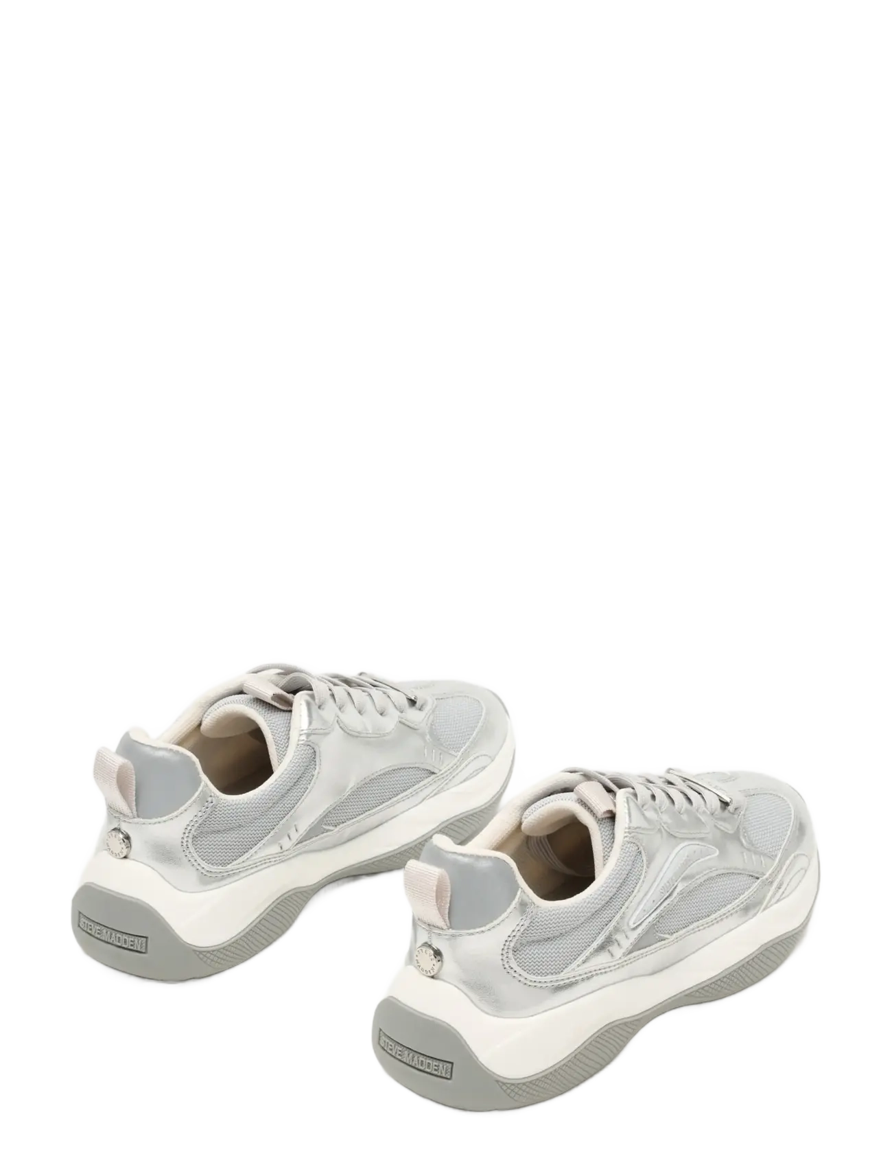 Steve Madden - Premio-E - chunky sneakers - silver - 3