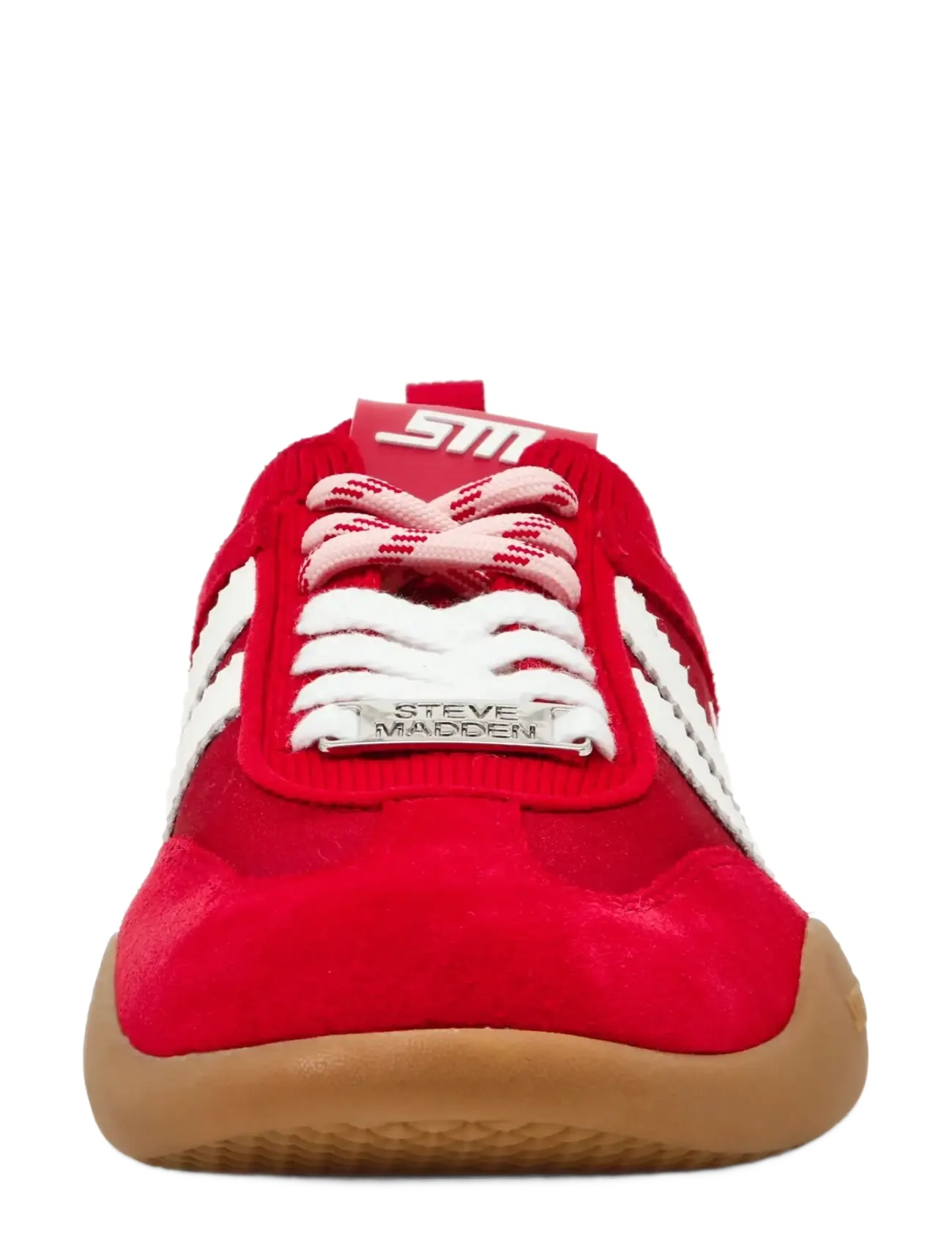 Steve Madden - Biscotti-E - slip-on sneakers - red/white - 3