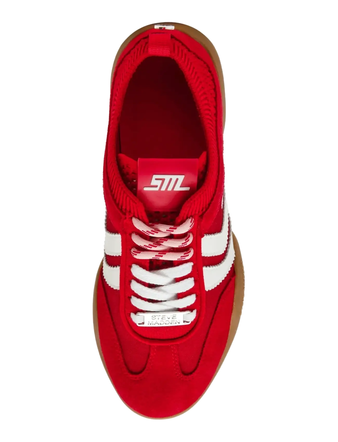 Steve Madden - Biscotti-E - slip-on sneakers - red/white - 5