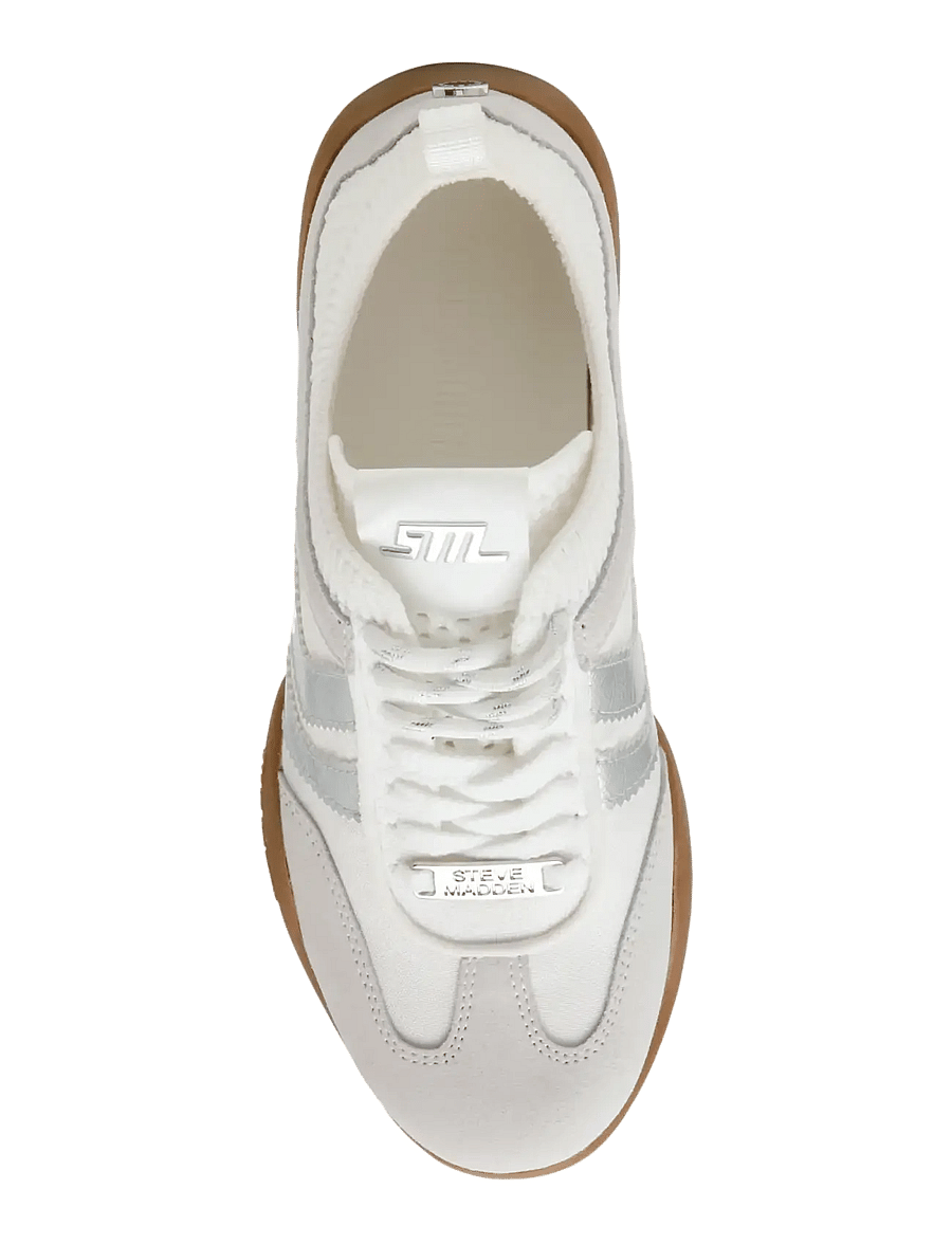 Steve Madden - Biscotti-E - konfirmation - white/silver - 5