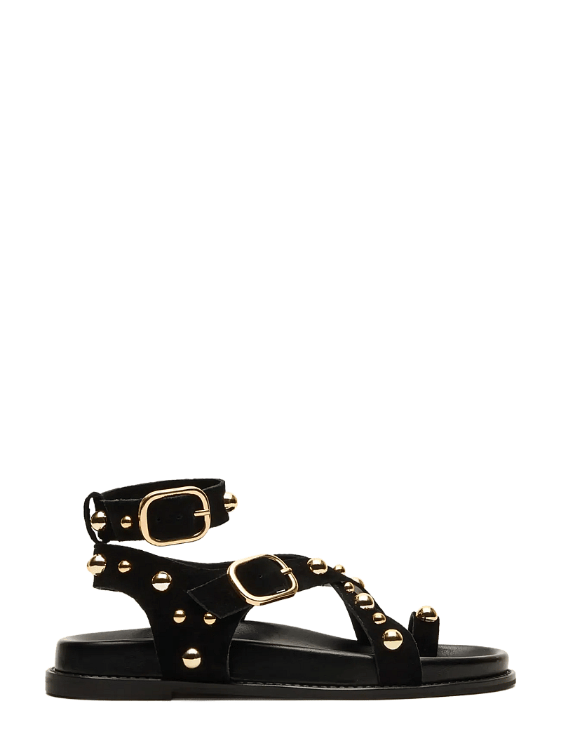 Steve Madden - Linear - spartiates - black suede - 0