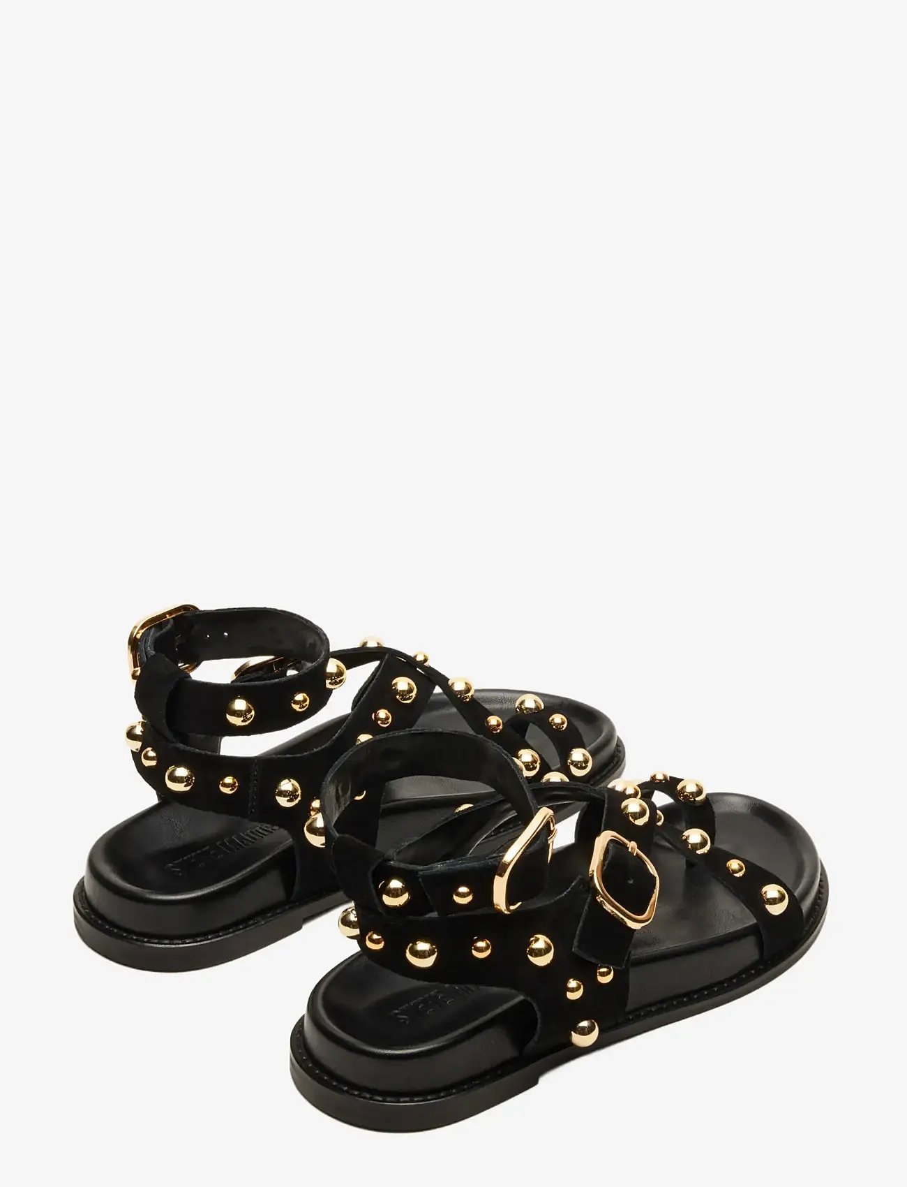 Steve Madden - Linear - spartiates - black suede - 2