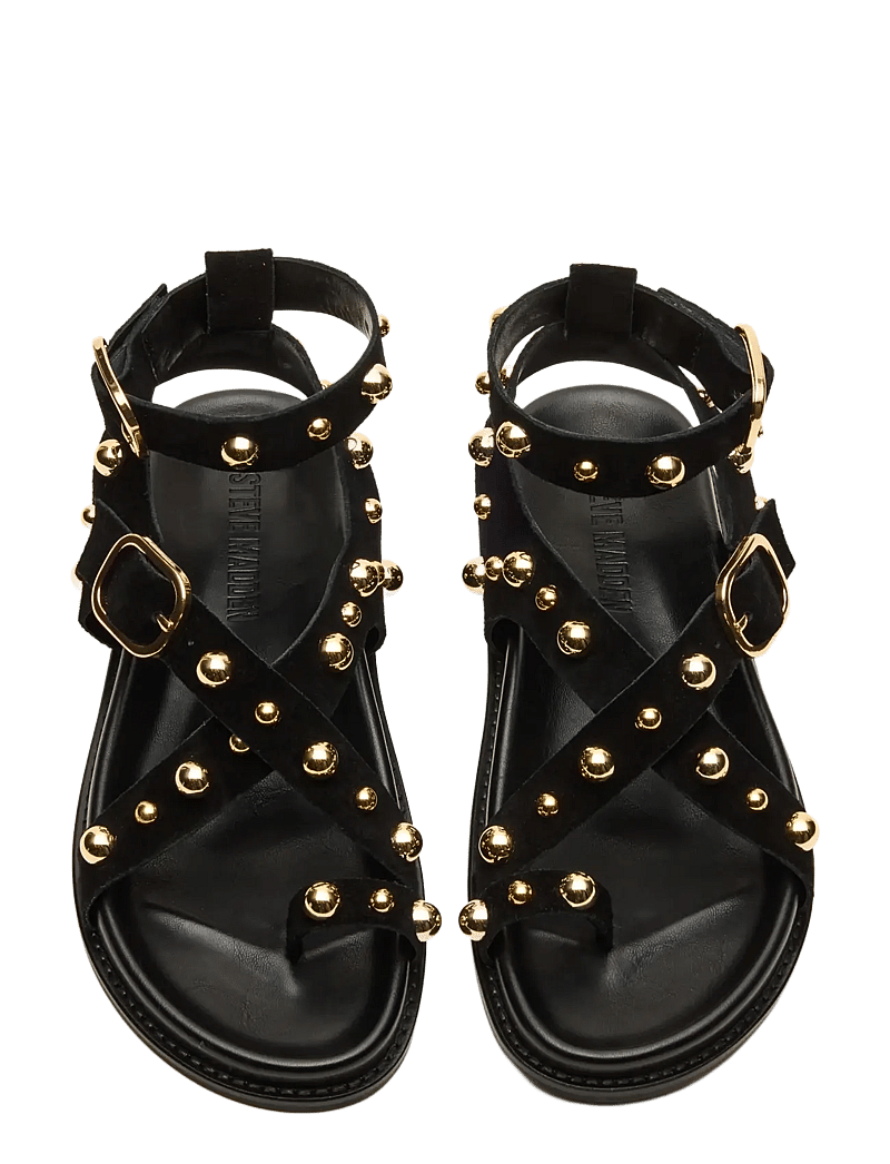 Steve Madden - Linear - spartiates - black suede - 3