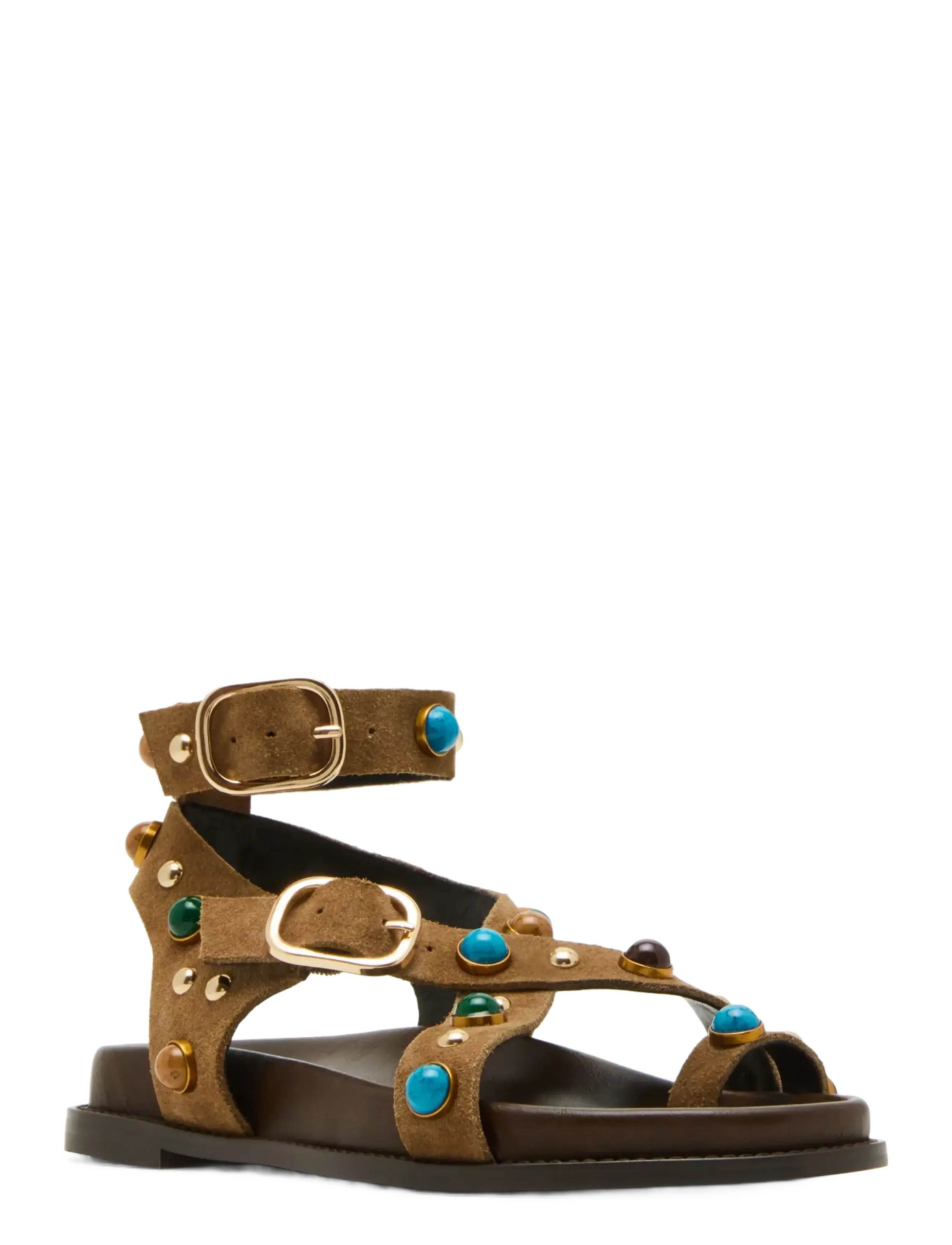 Steve Madden Linear, 36, Brown, Sandaler > Flade Sandals, Dame