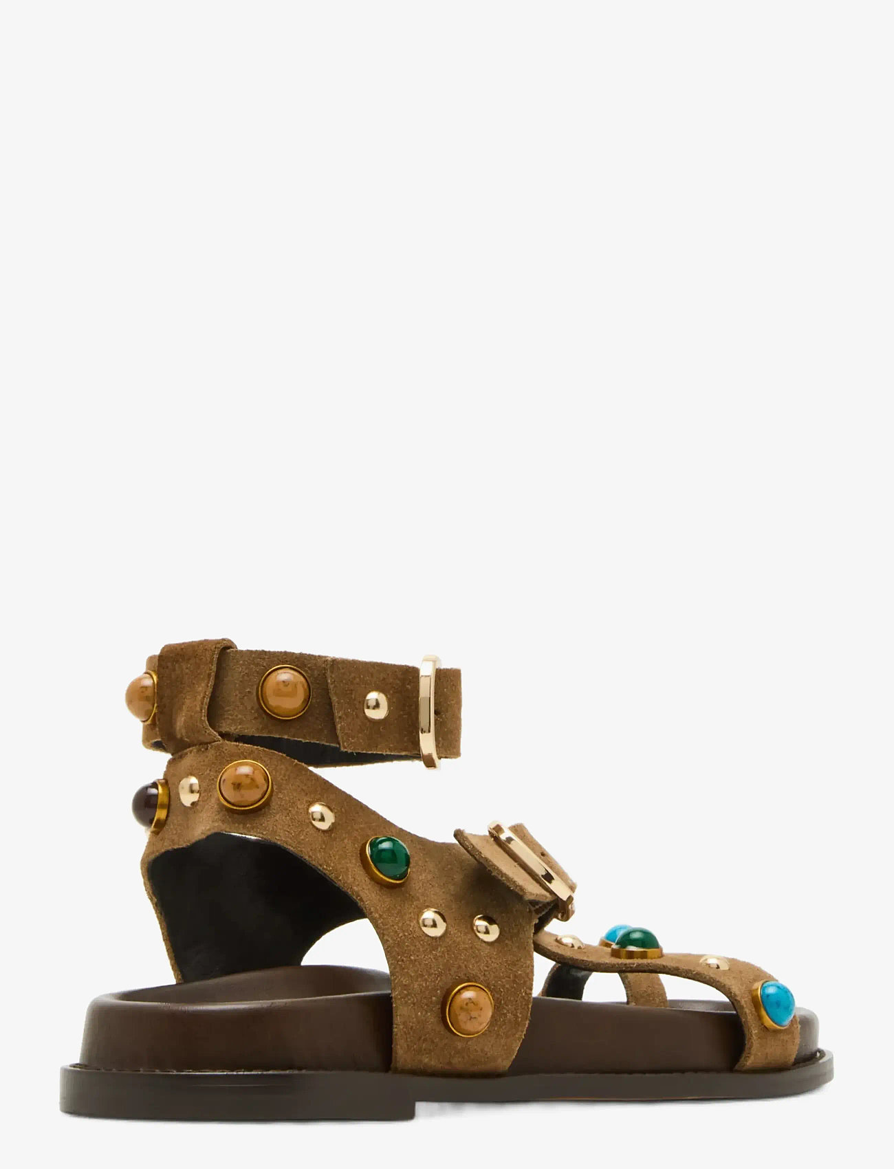 Steve Madden - Linear - gladiatorsandaler - taupe suede - 2