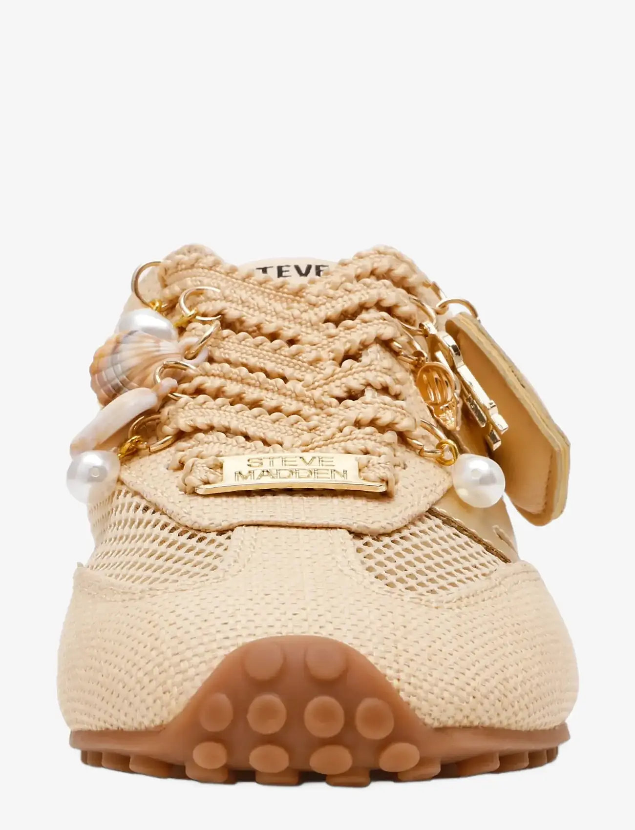 Steve Madden - Coheart-Raf - lágir strigaskór - nat raffia - 3