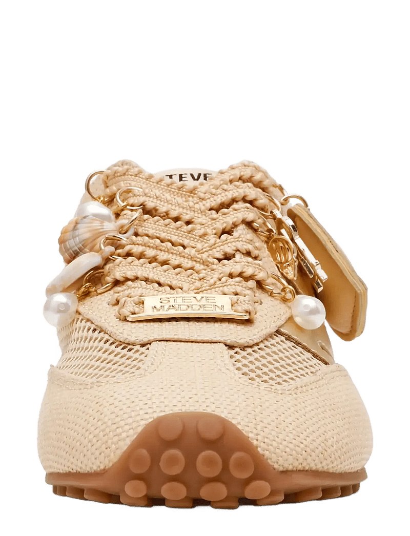 Steve Madden - Coheart-Raf - lágir strigaskór - nat raffia - 3