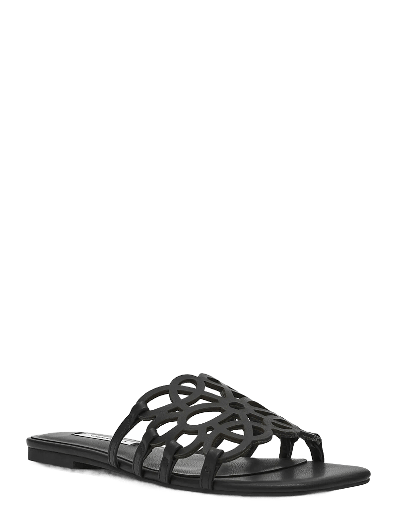 Steve Madden - Lotus-CN - mules plates - black leather - 0