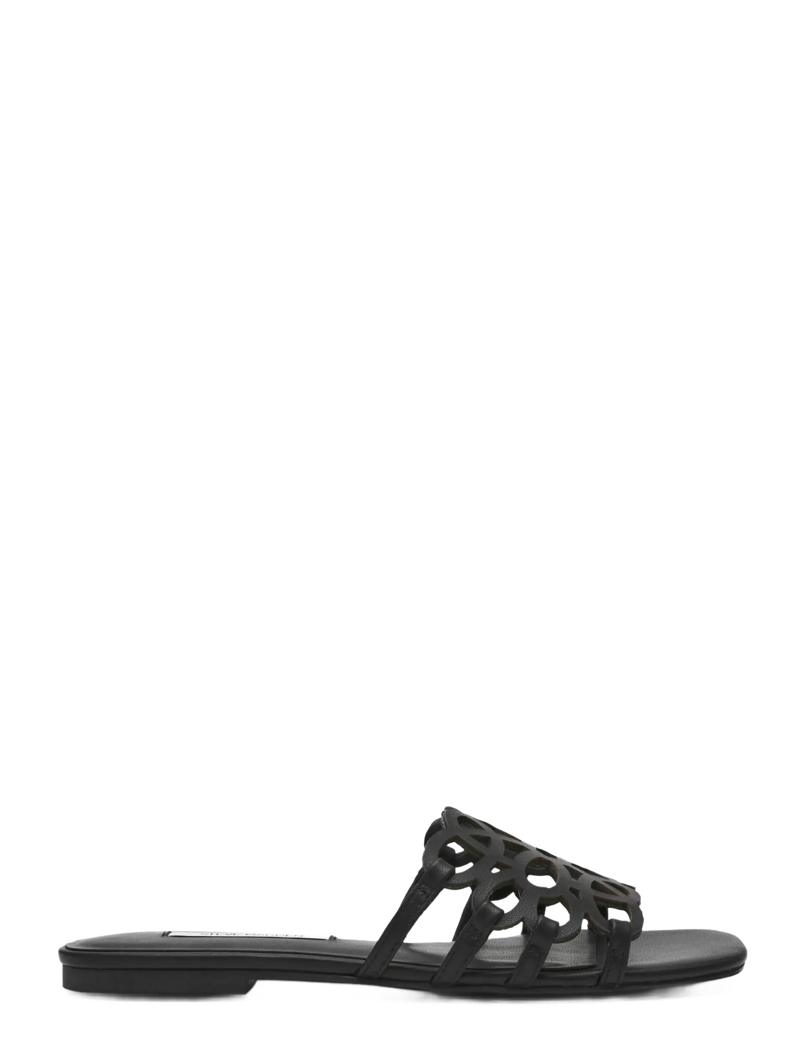 Steve Madden - Lotus-CN - platta mules - black leather - 1