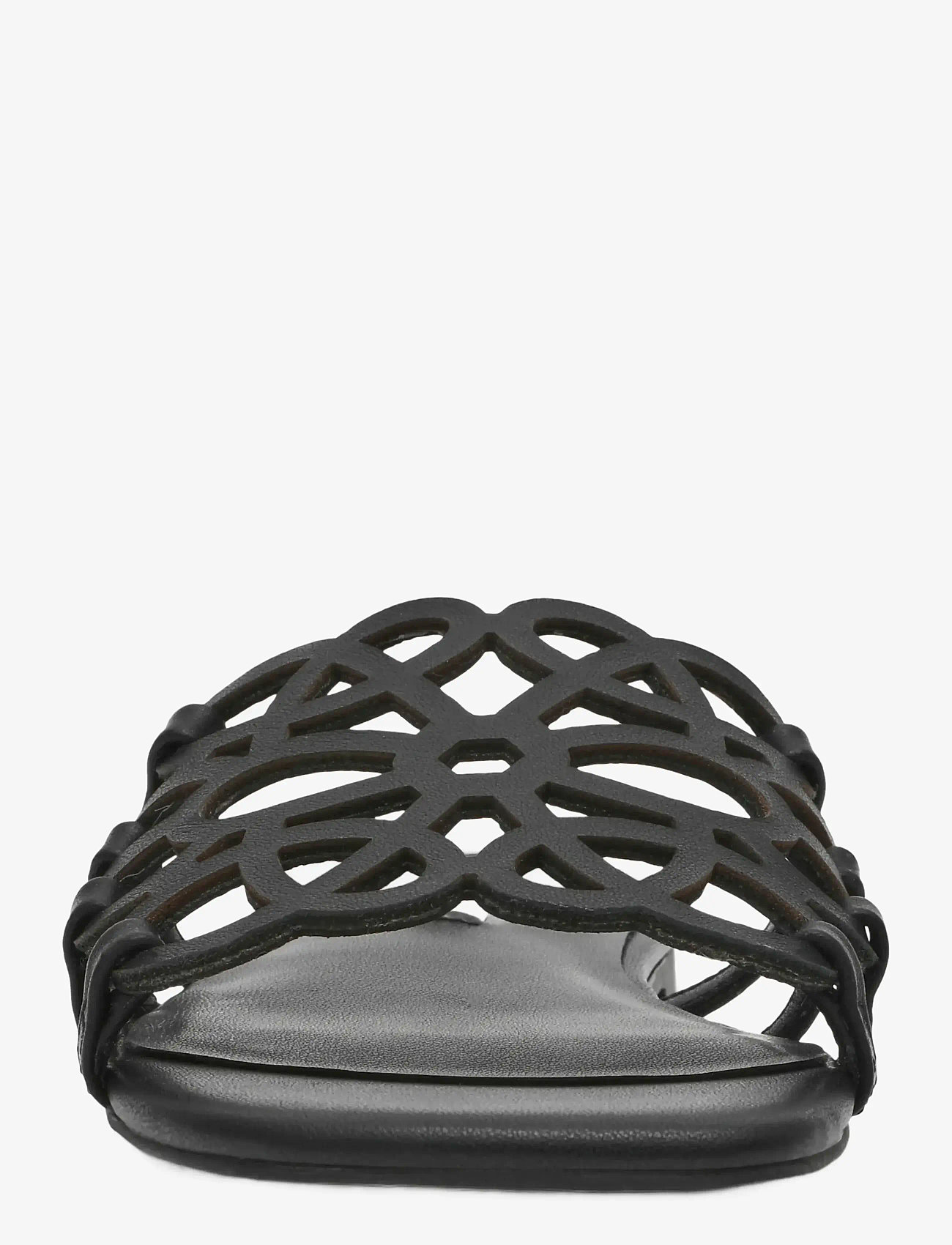 Steve Madden - Lotus-CN - mules plates - black leather - 3