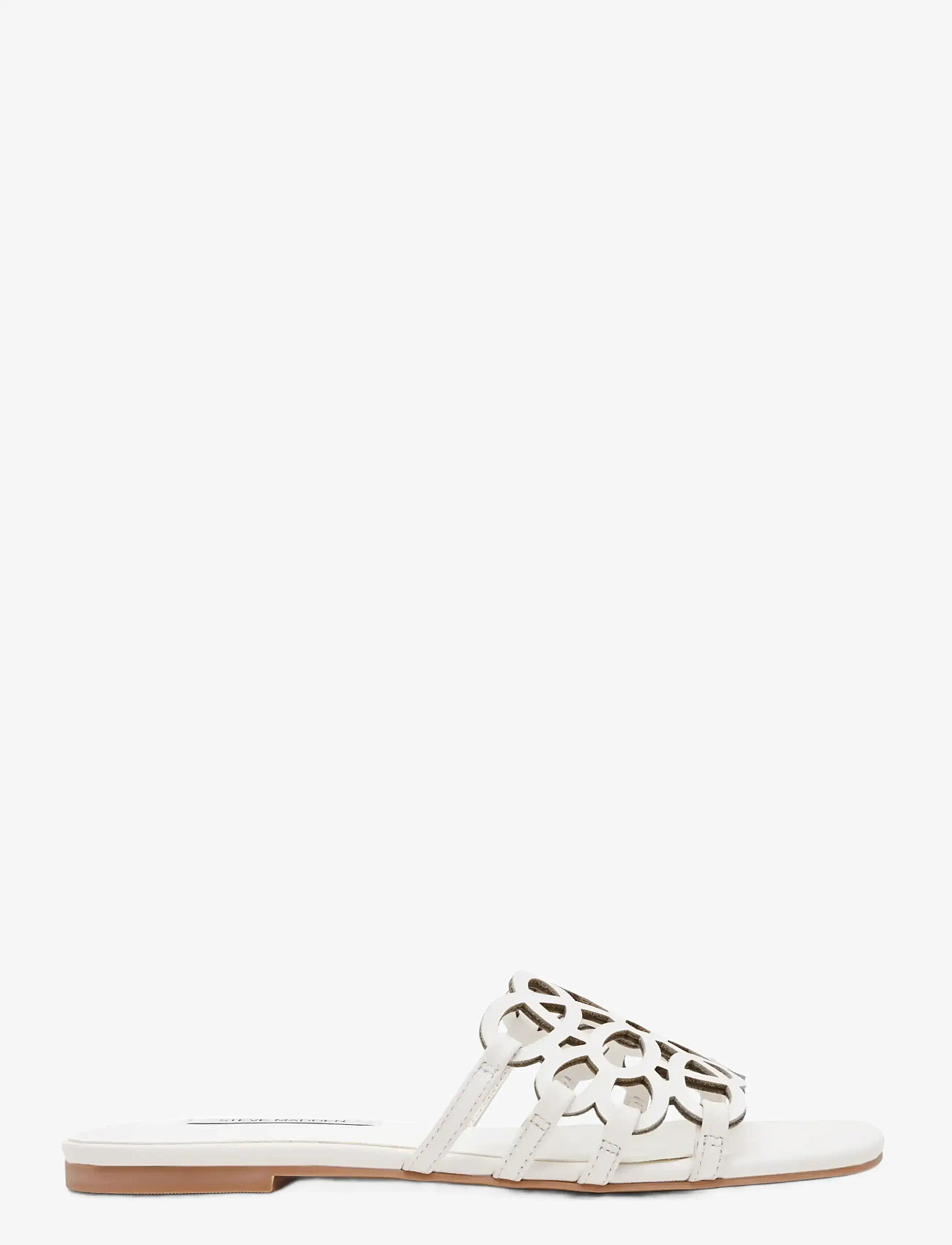 Steve Madden - Lotus-CN - kontsata muula-stiilid jalanõud - white leather - 1