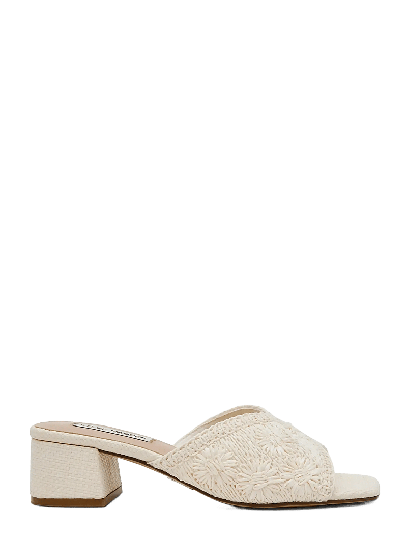 Steve Madden - Cinnamon - mules med hæle - bne raffia - 1