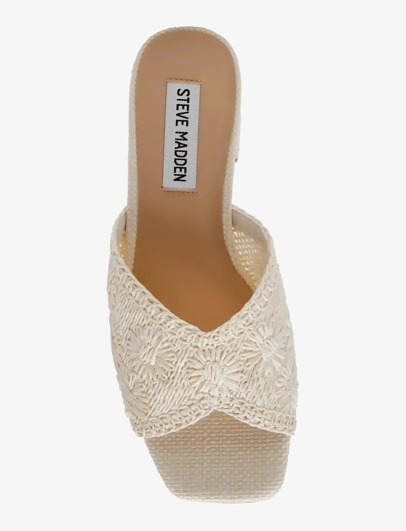 Steve Madden - Cinnamon - mules med hæle - bne raffia - 5