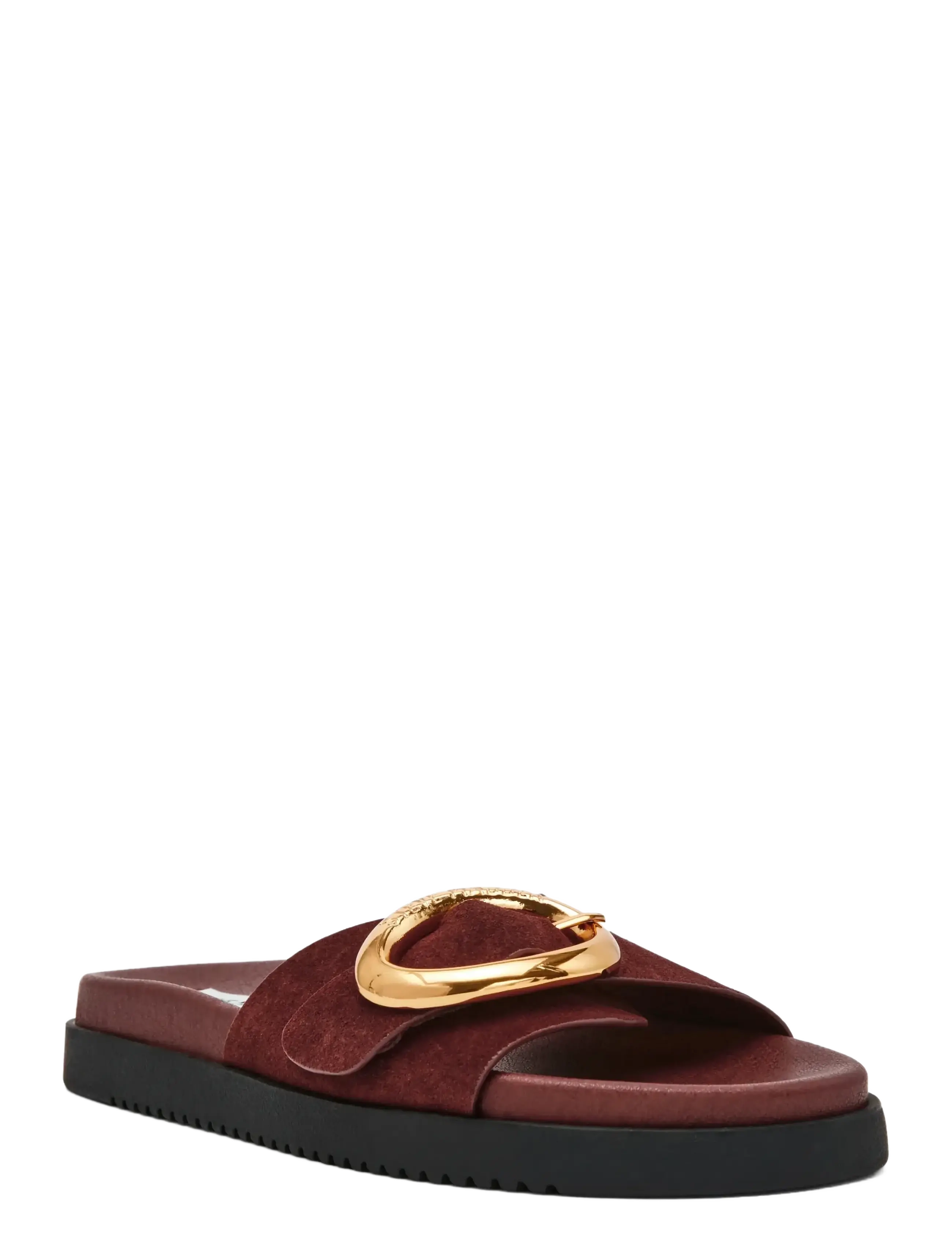 Steve Madden Mistify, 36, Sandals, Burgunderrot - Platform Frauen