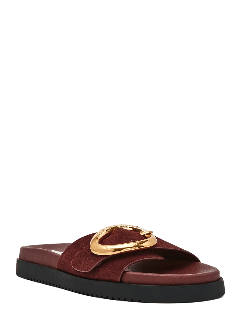 Steve Madden - Mistify - flat mules - espresso suede - 0