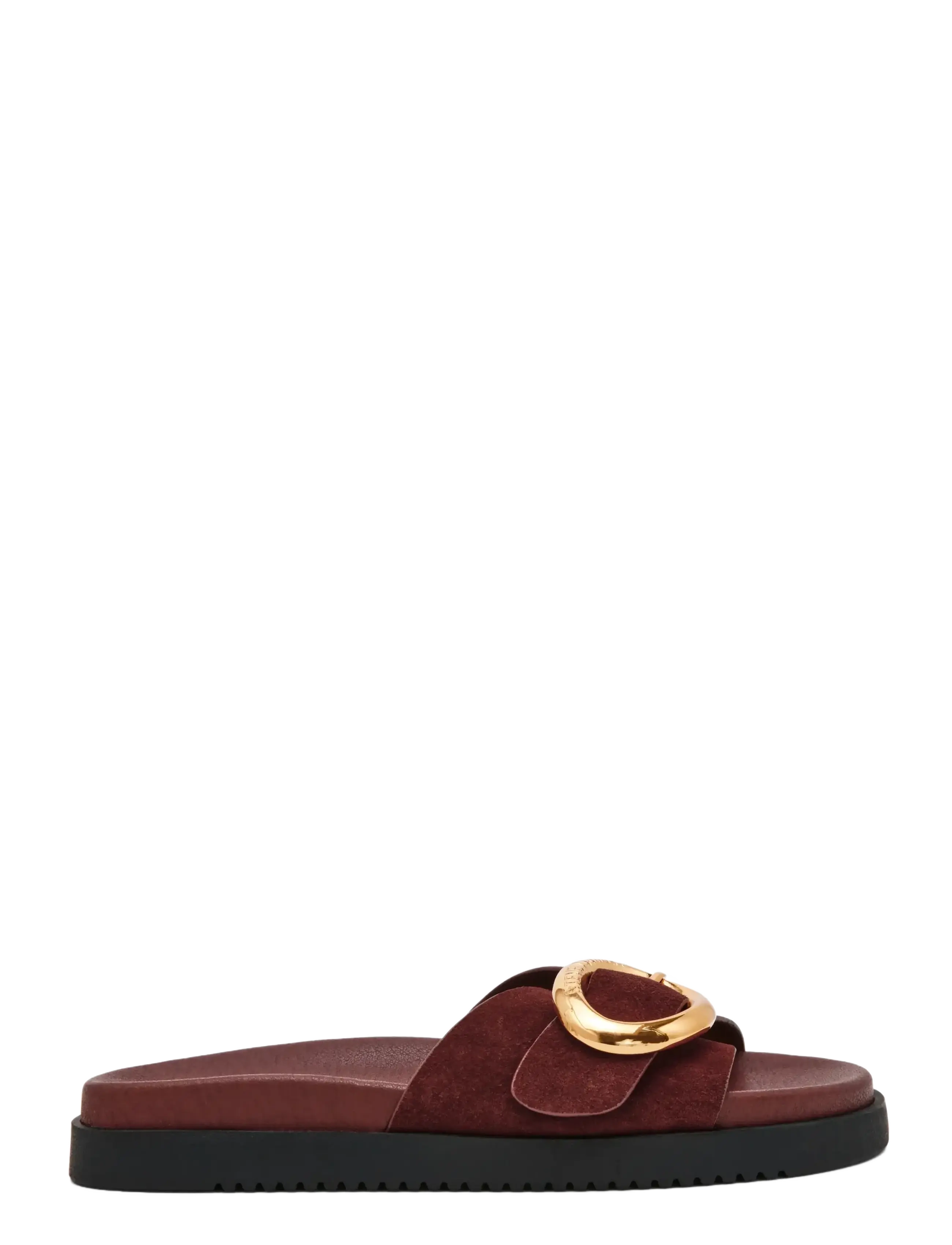 Steve Madden - Mistify - flat mules - espresso suede - 1