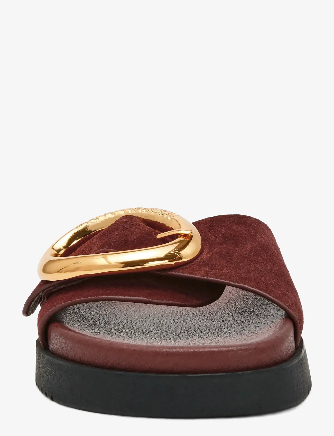 Steve Madden - Mistify - flat mules - espresso suede - 3