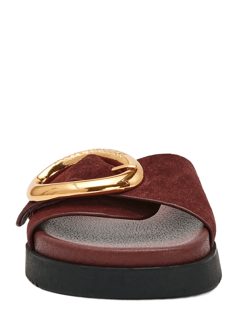 Steve Madden - Mistify - flat mules - espresso suede - 3
