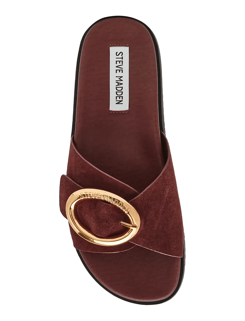 Steve Madden - Mistify - flat mules - espresso suede - 5