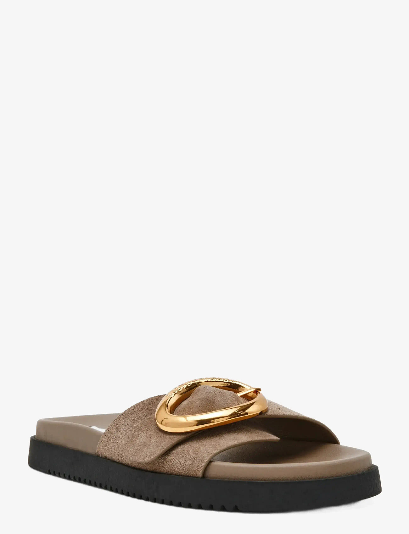 Steve Madden - Mistify - kontsata muula-stiilid jalanõud - taupe suede - 0