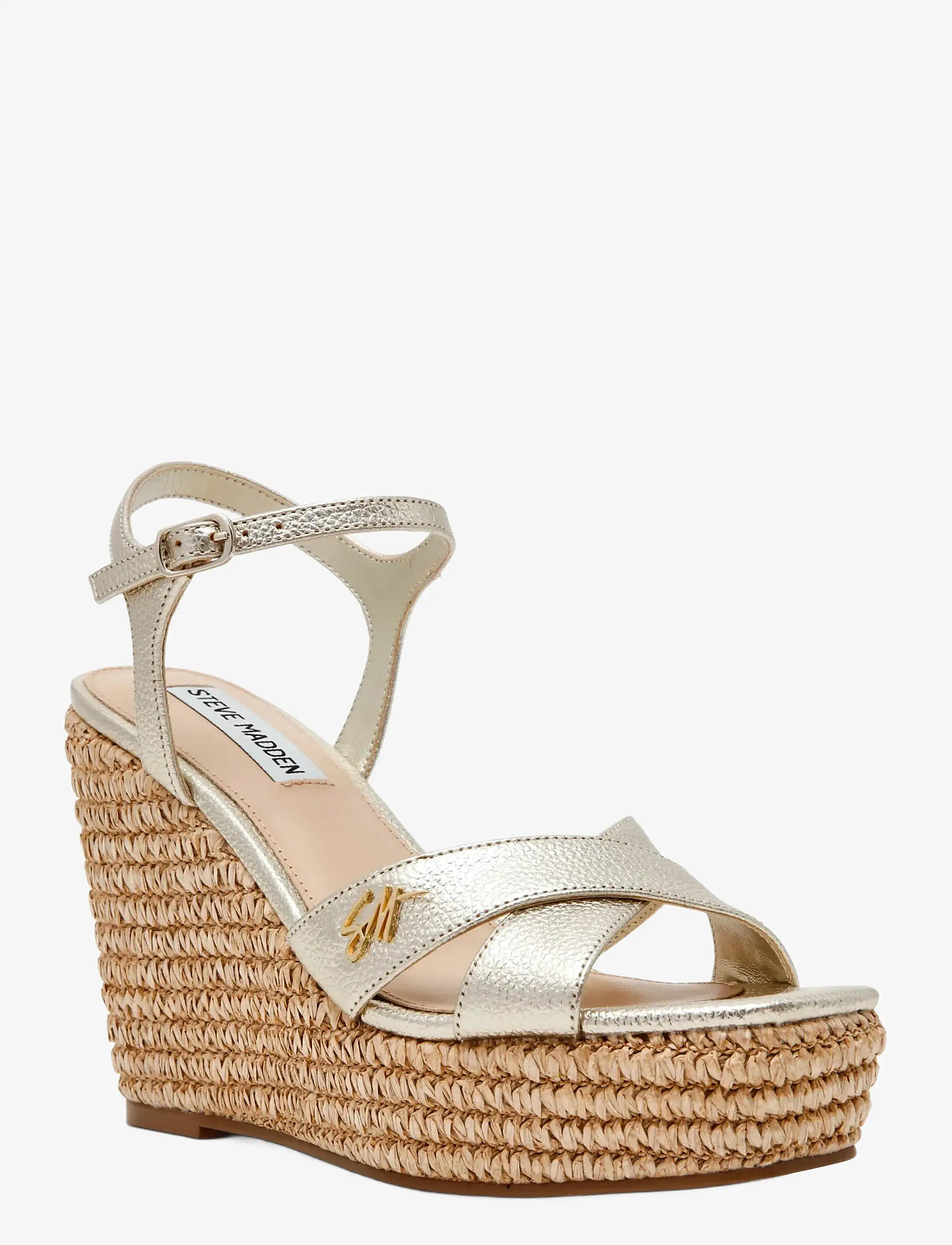 Steve Madden - Cylo-E - kontsaga espadrillid - gold leather - 0