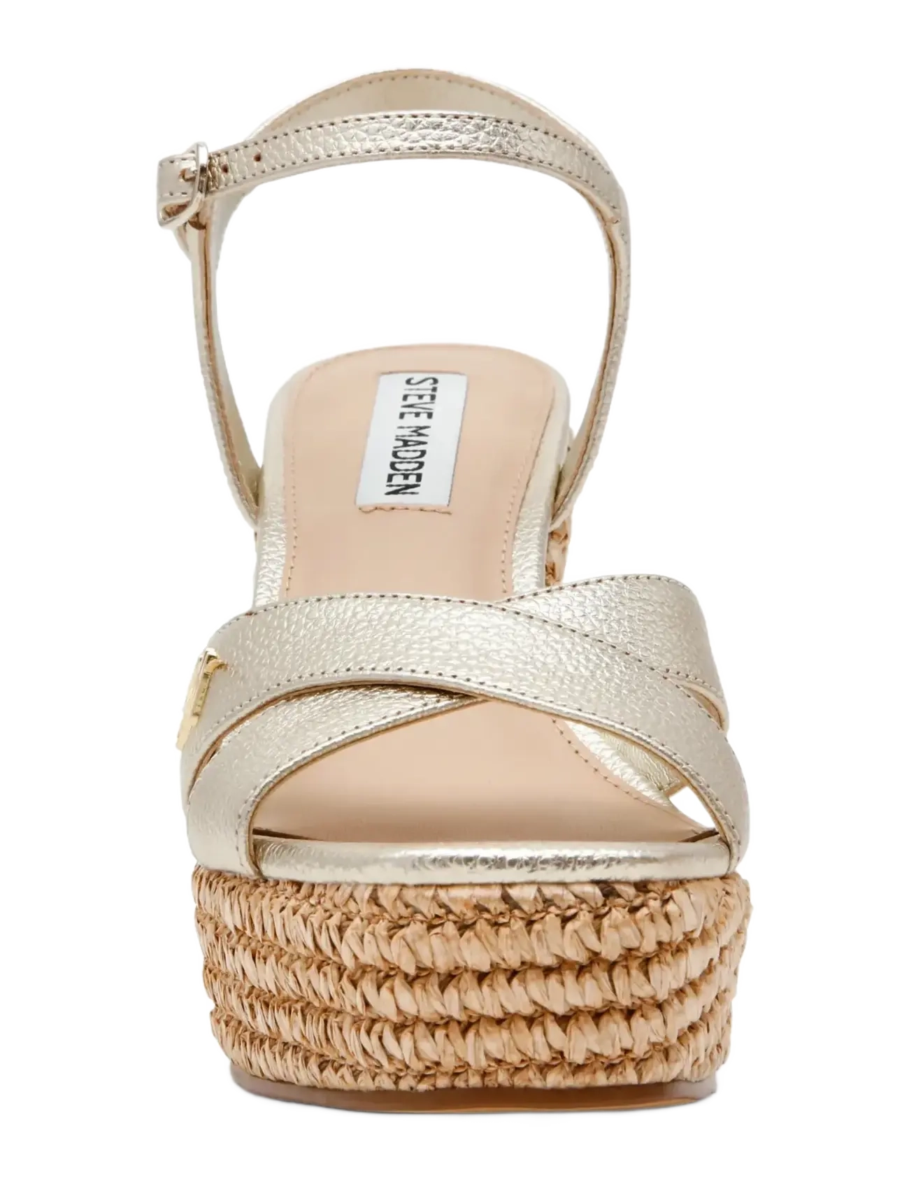 Steve Madden - Cylo-E - party wear at outlet prices - gold leather - 2