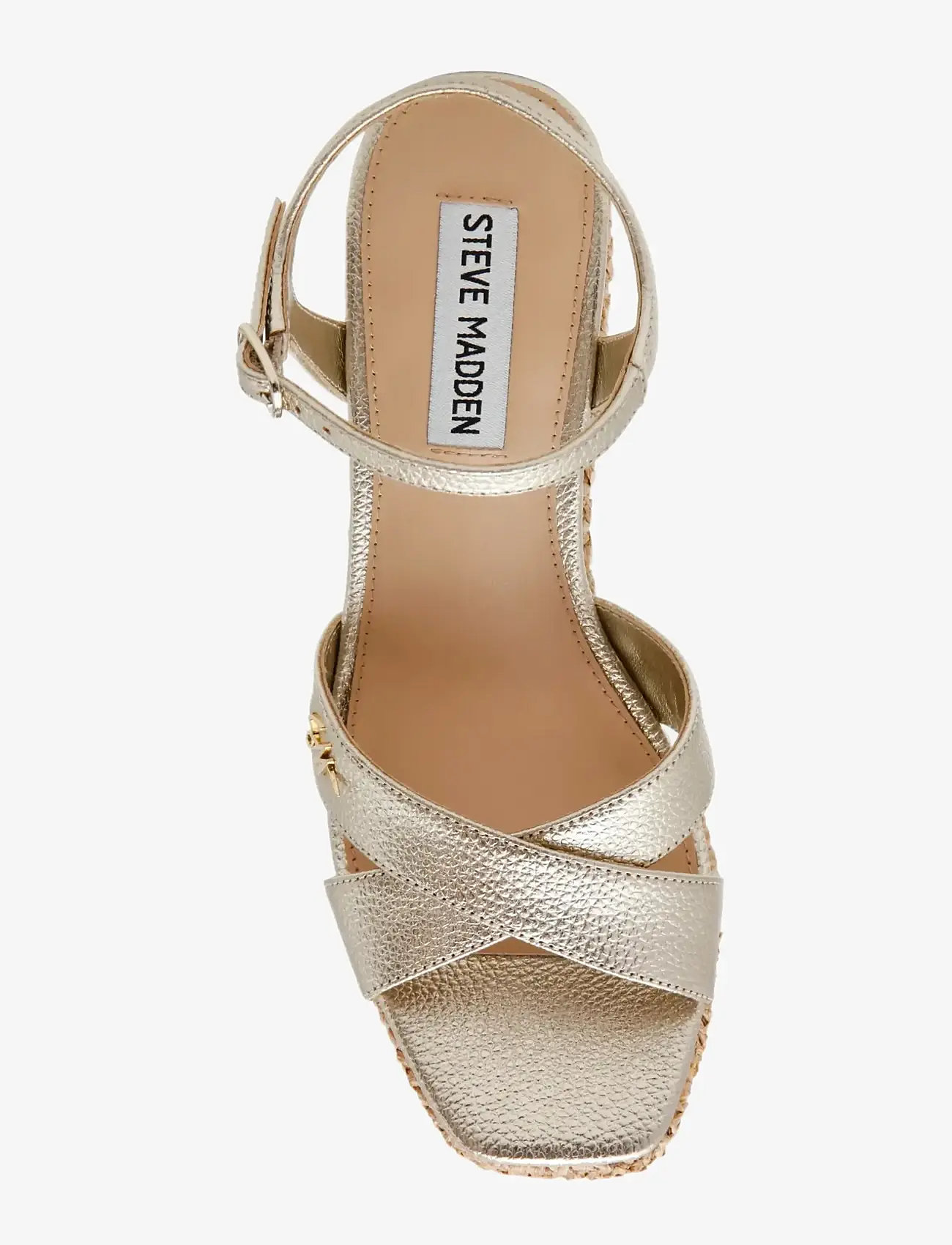 Steve Madden - Cylo-E - kontsaga espadrillid - gold leather - 4