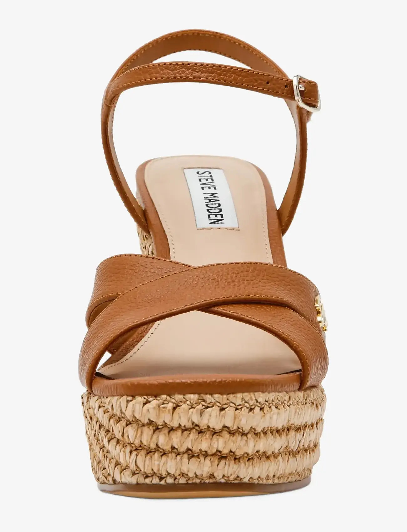 Steve Madden - Cylo-E - heeled espadrilles - tan leather - 2