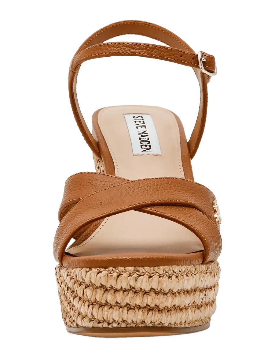 Steve Madden - Cylo-E - espadrilles mit absatz - tan leather - 2