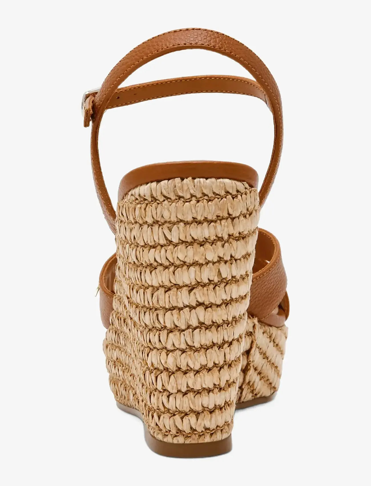 Steve Madden - Cylo-E - heeled espadrilles - tan leather - 3