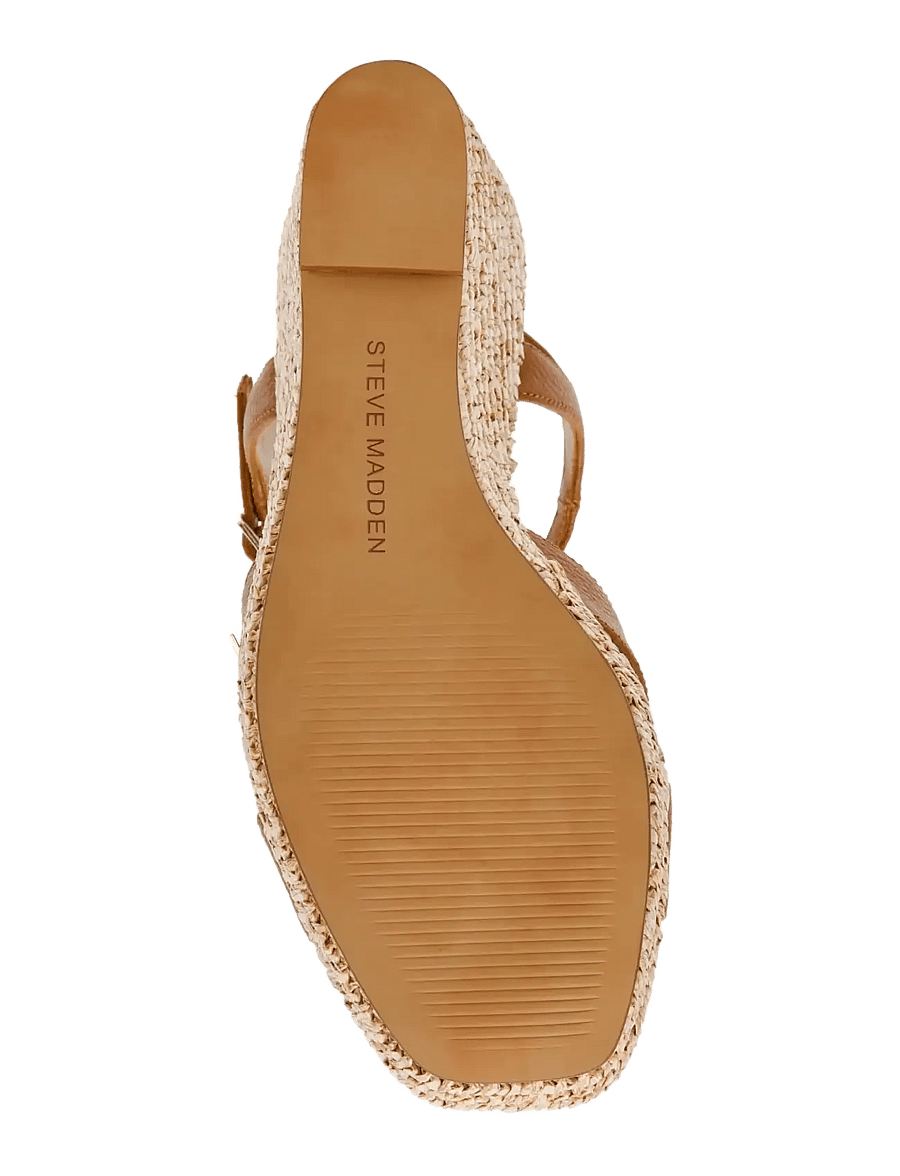 Steve Madden - Cylo-E - espadrilles mit absatz - tan leather - 5