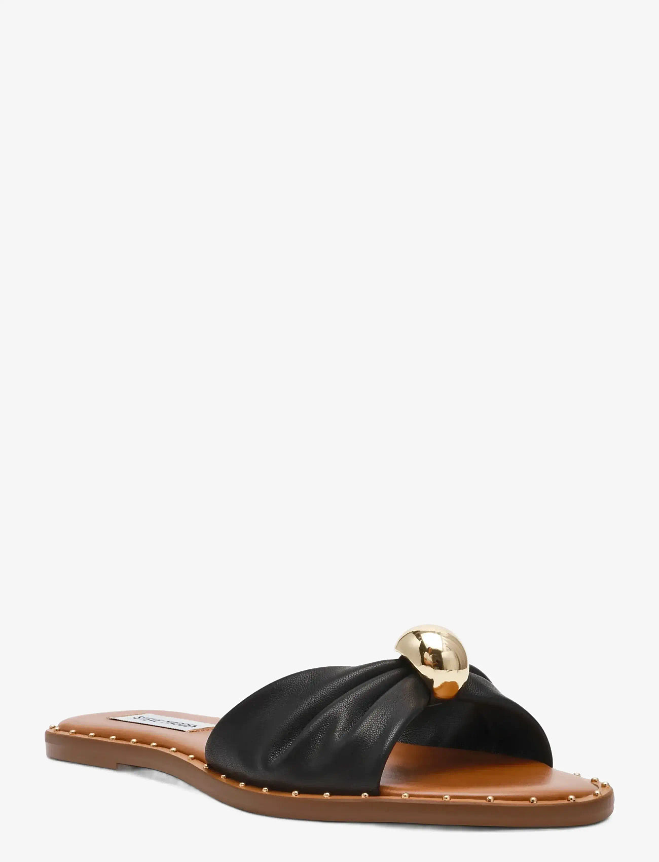 Steve Madden - Dipsy-CNE - flade sandaler - black leather - 0