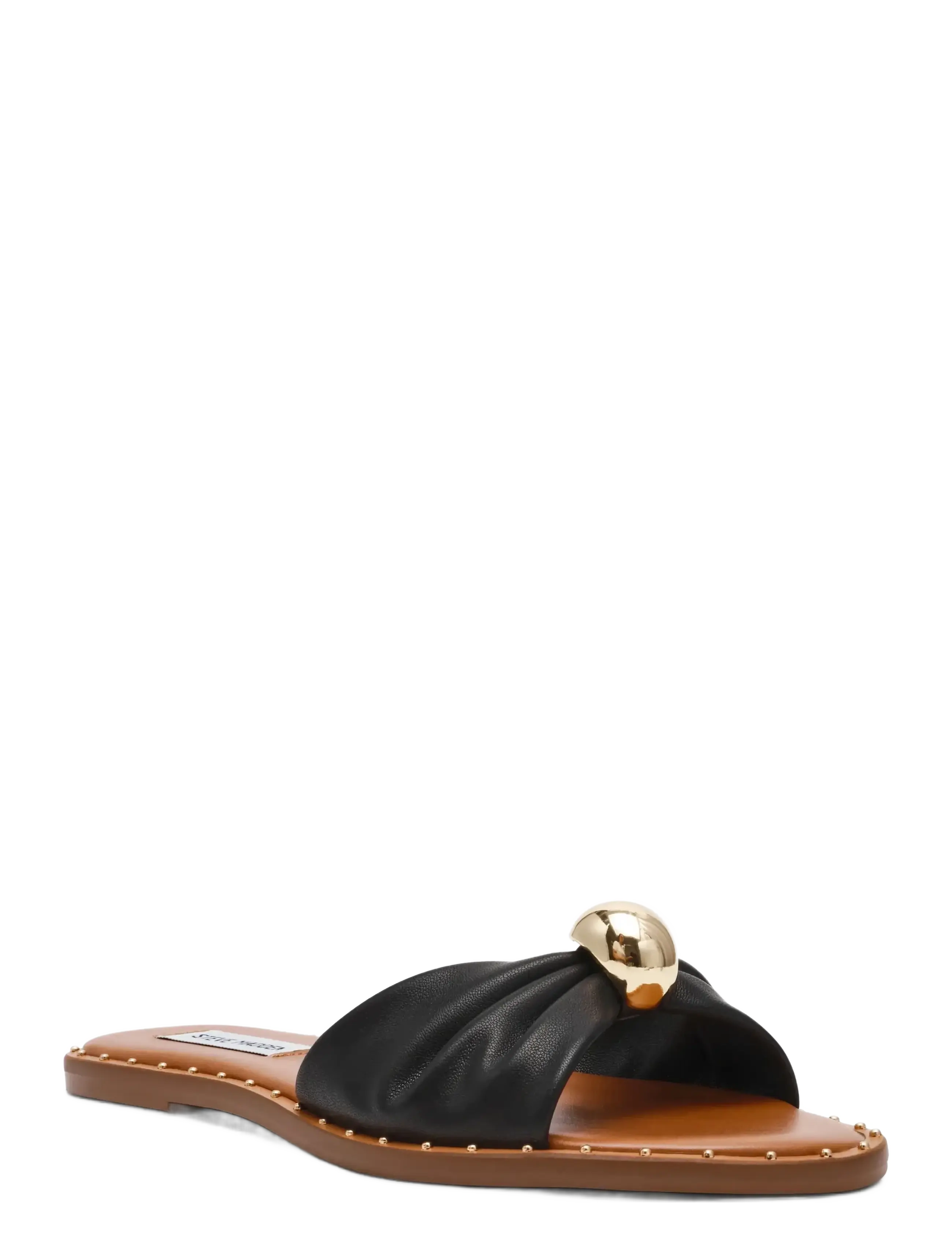 Steve Madden Dipsy-CNE - Jalanõud - BLACK LEATHER / black