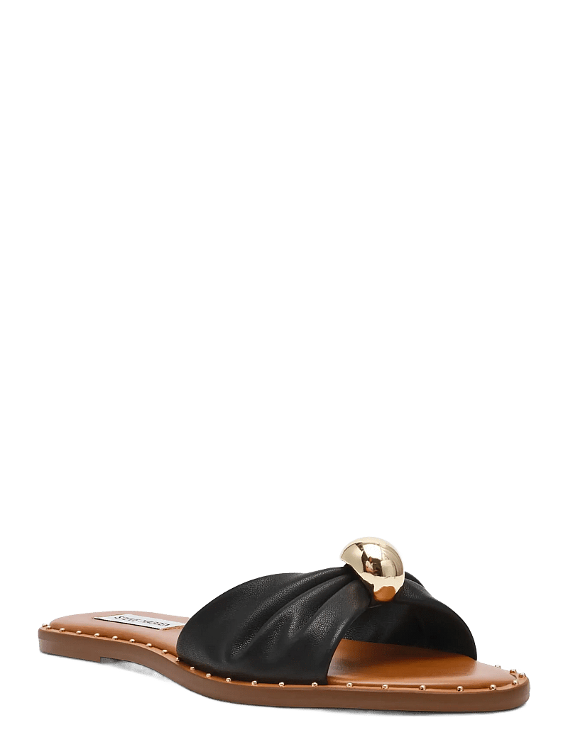 Steve Madden - Dipsy-CNE - flade sandaler - black leather - 0