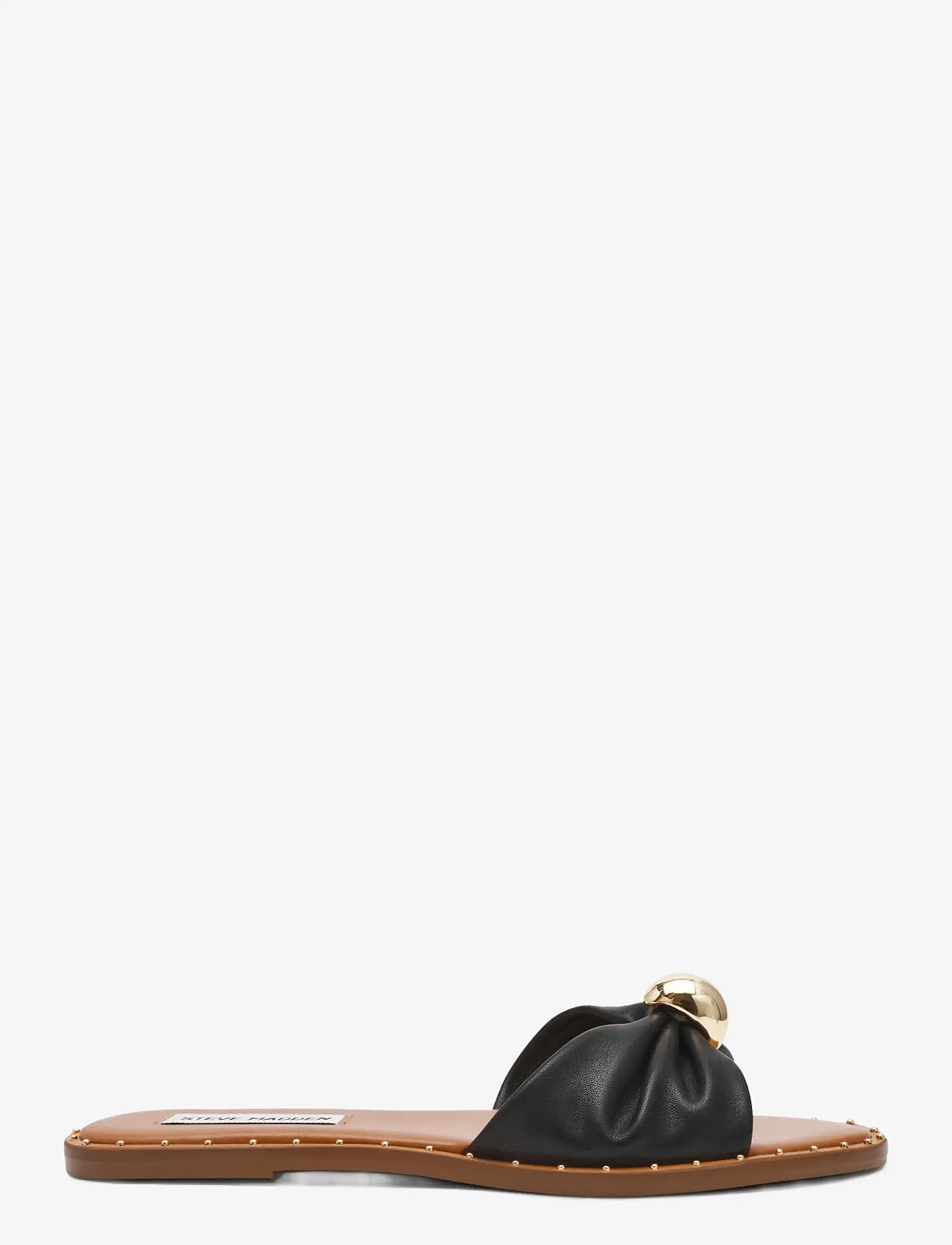 Steve Madden - Dipsy-CNE - flade sandaler - black leather - 1