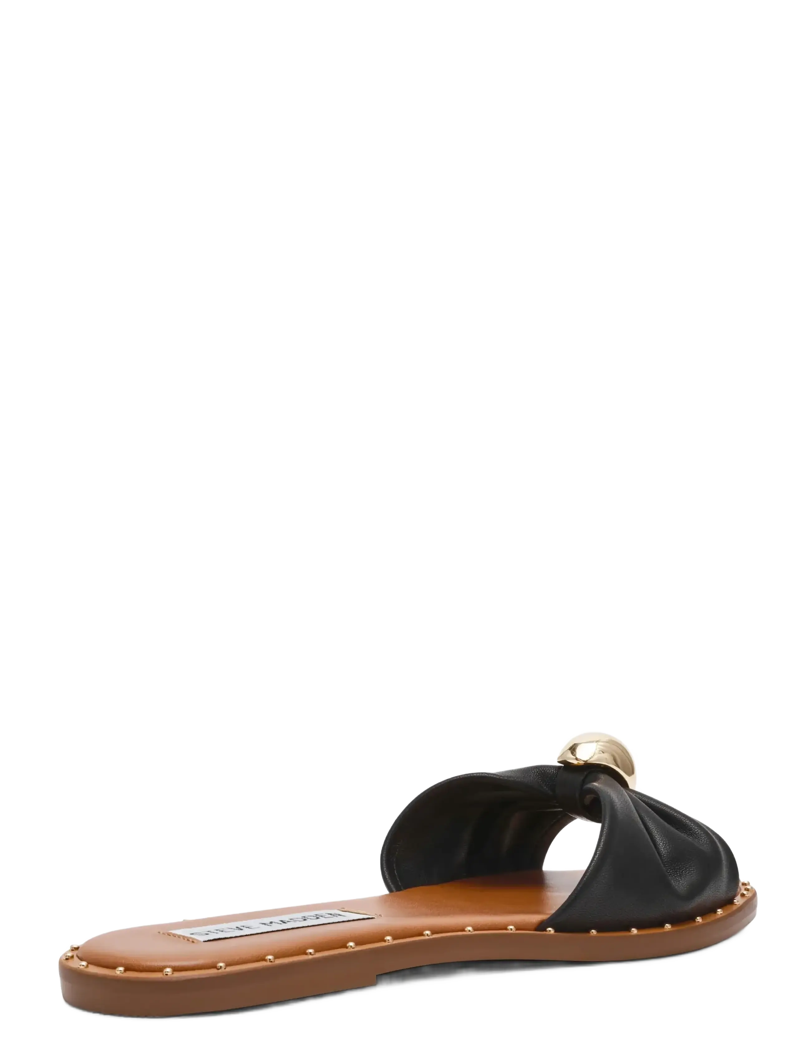 Steve Madden - Dipsy-CNE - sandales plates - black leather - 2