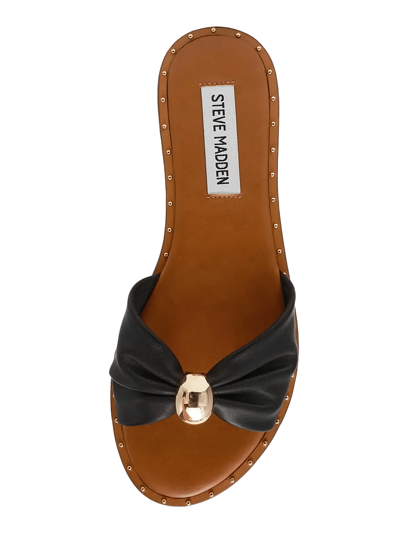 Steve Madden - Dipsy-CNE - flade sandaler - black leather - 4