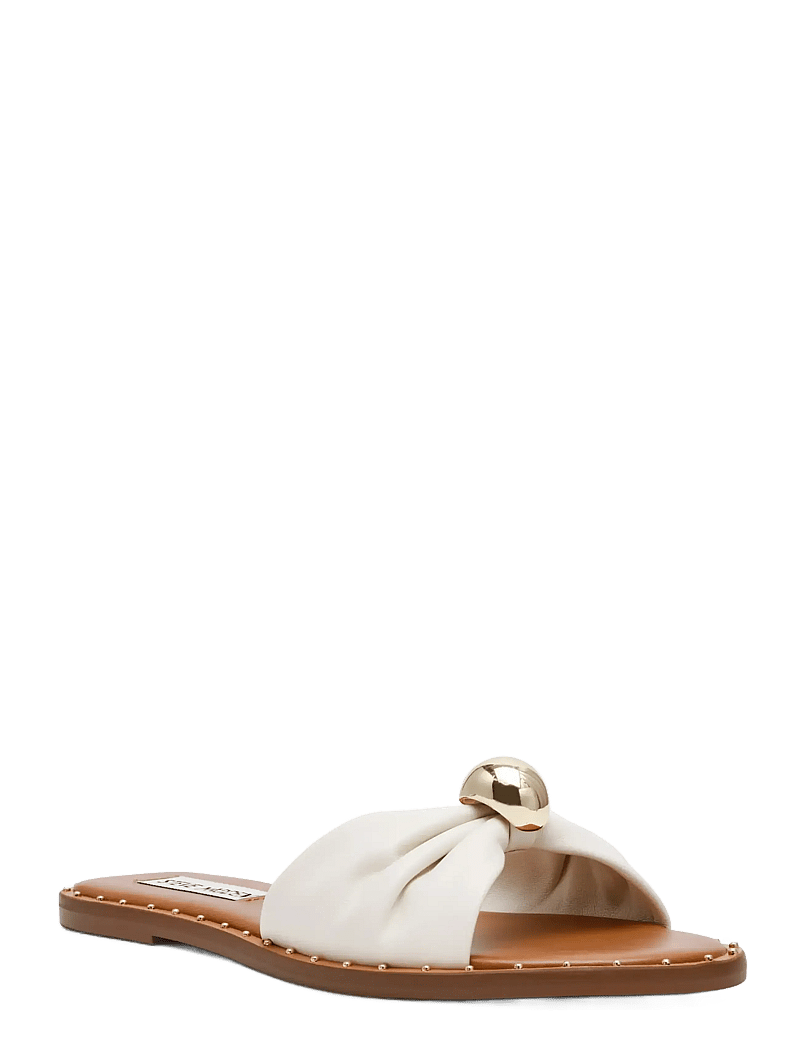 Steve Madden - Dipsy-CNE - flat sandals - white leather - 0