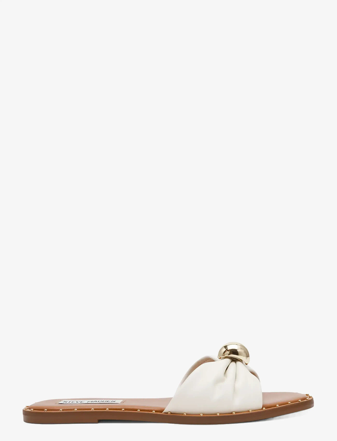 Steve Madden - Dipsy-CNE - flat sandals - white leather - 1