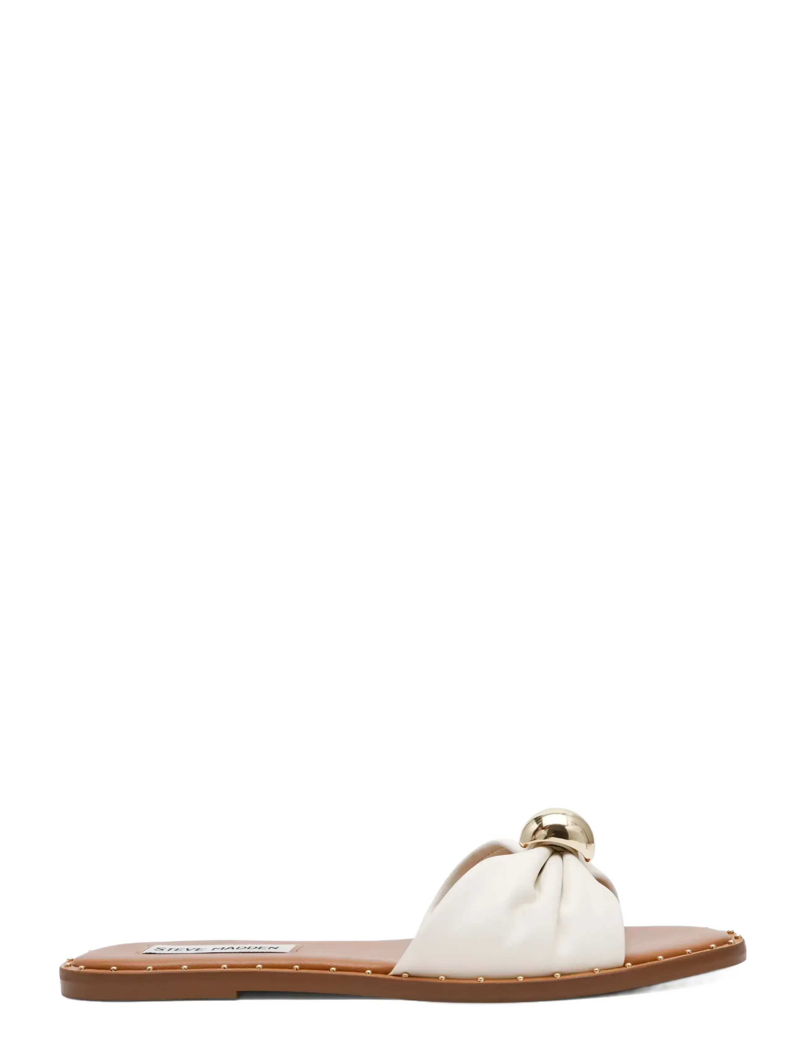 Steve Madden - Dipsy-CNE - flade sandaler - white leather - 1