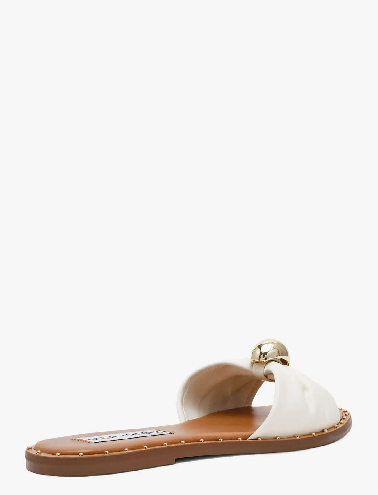 Steve Madden - Dipsy-CNE - flat sandals - white leather - 2