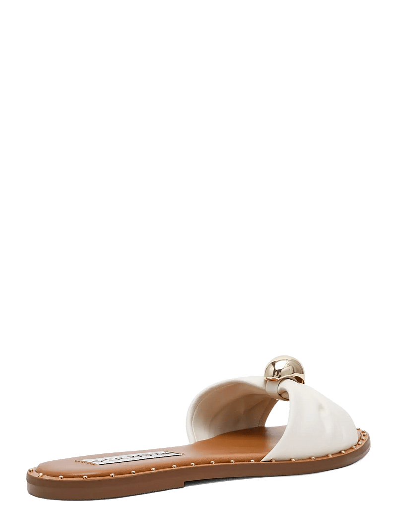 Steve Madden - Dipsy-CNE - flat sandals - white leather - 2
