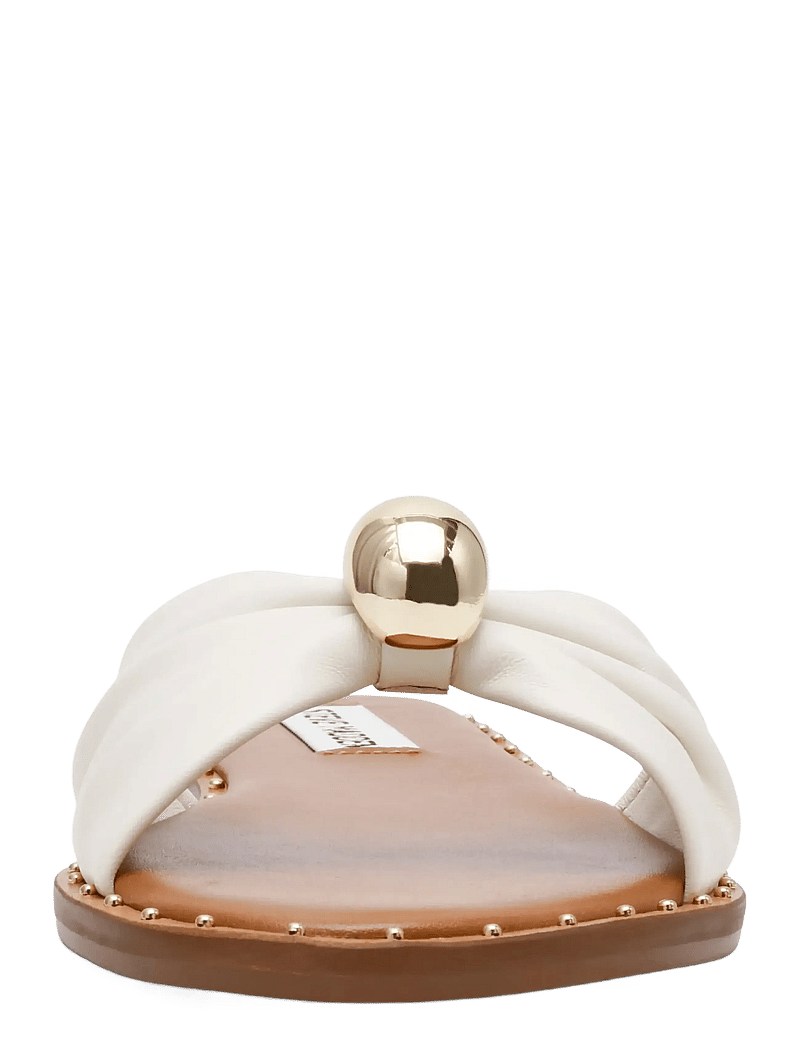 Steve Madden - Dipsy-CNE - flat sandals - white leather - 3