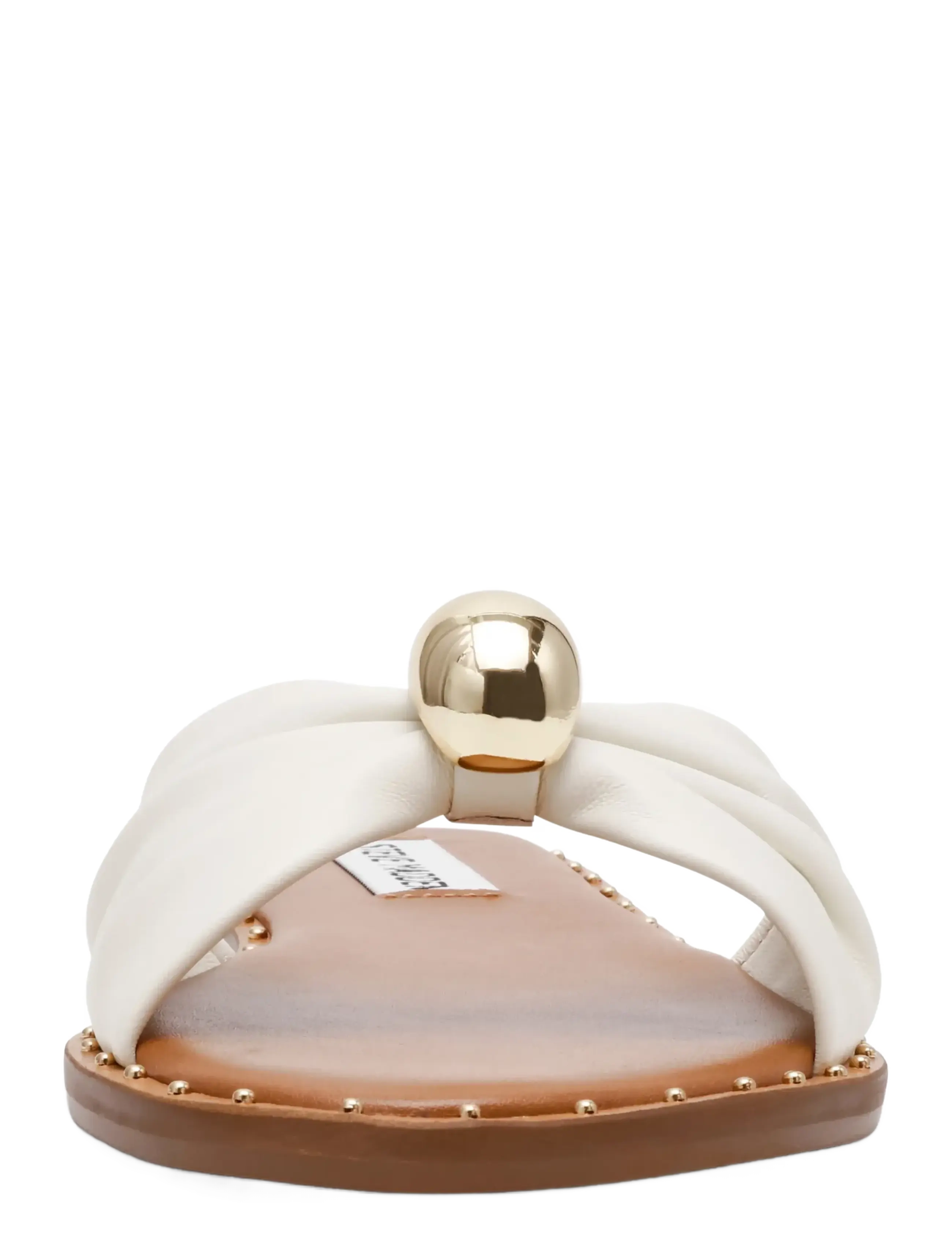 Steve Madden - Dipsy-CNE - flade sandaler - white leather - 3